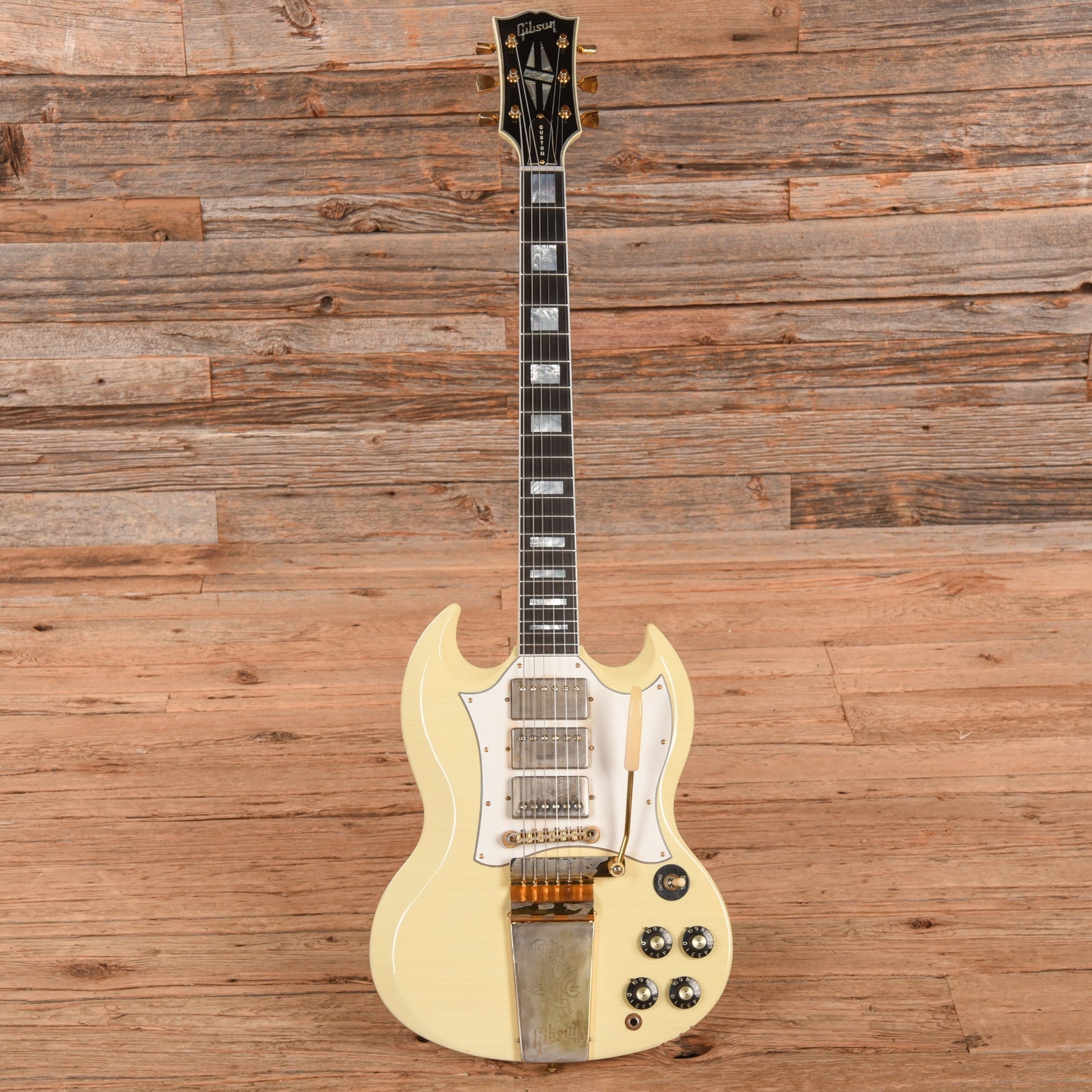 Gibson Custom Shop Jimi Hendrix Signature '67 SG Custom Reissue Polaris White