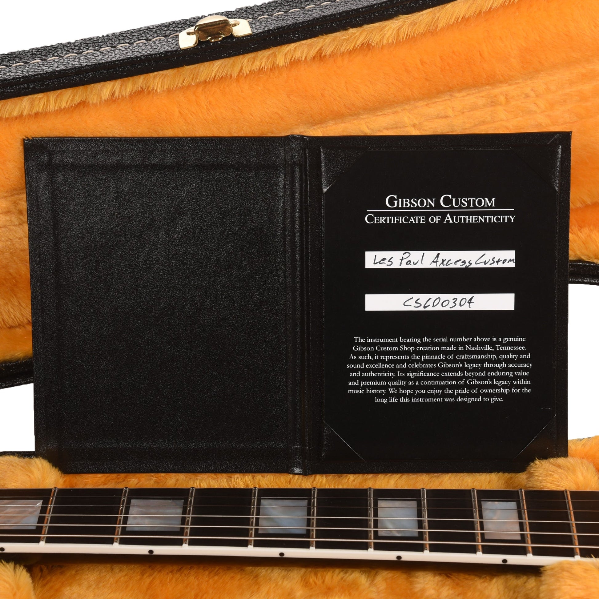 Gibson Custom Shop Les Paul Axcess Custom Ebony Gloss w/Floyd Rose