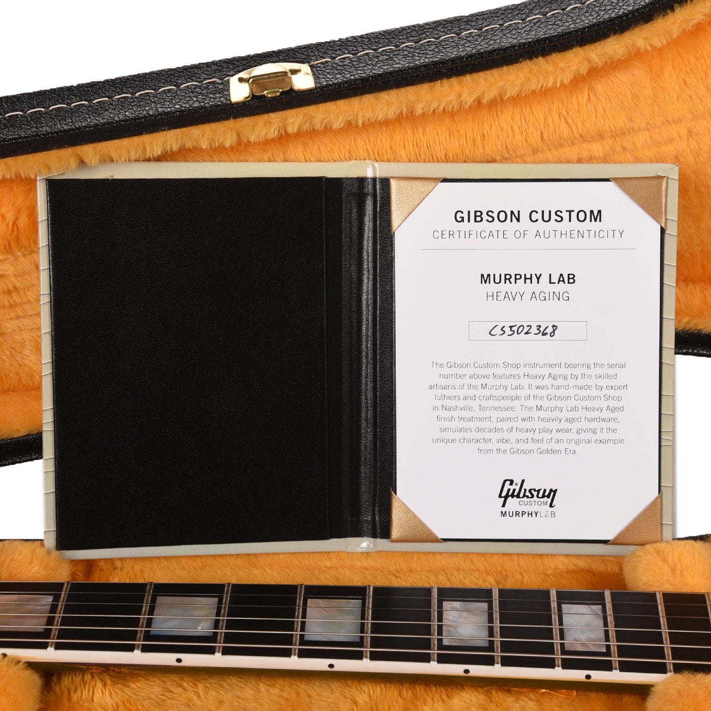 Gibson Custom Shop Les Paul Axcess Custom Floyd Rose Olive Drab Murphy Lab Heavy Aged w/Ebony Stinger