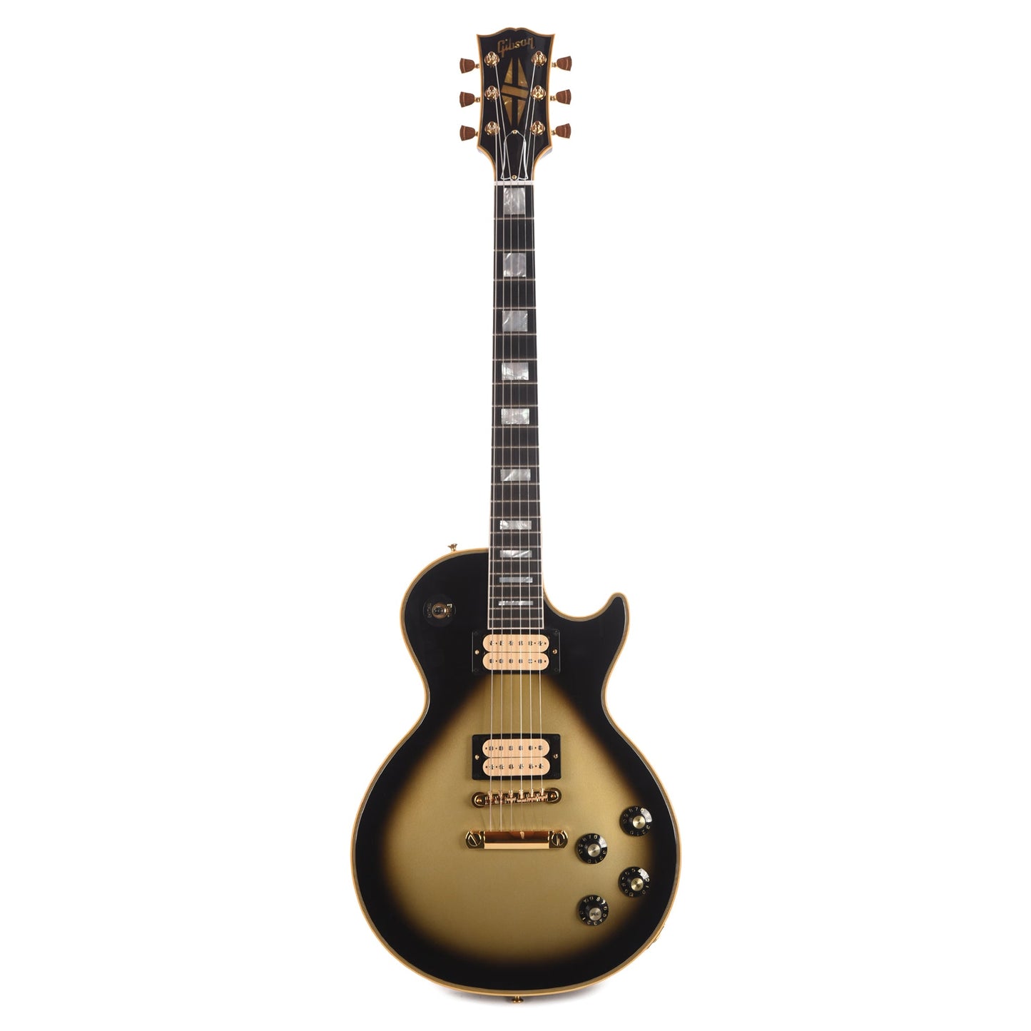 Gibson Custom Shop Les Paul Axcess Custom Heavy Antique Silverburst Gloss w/Stop Bar