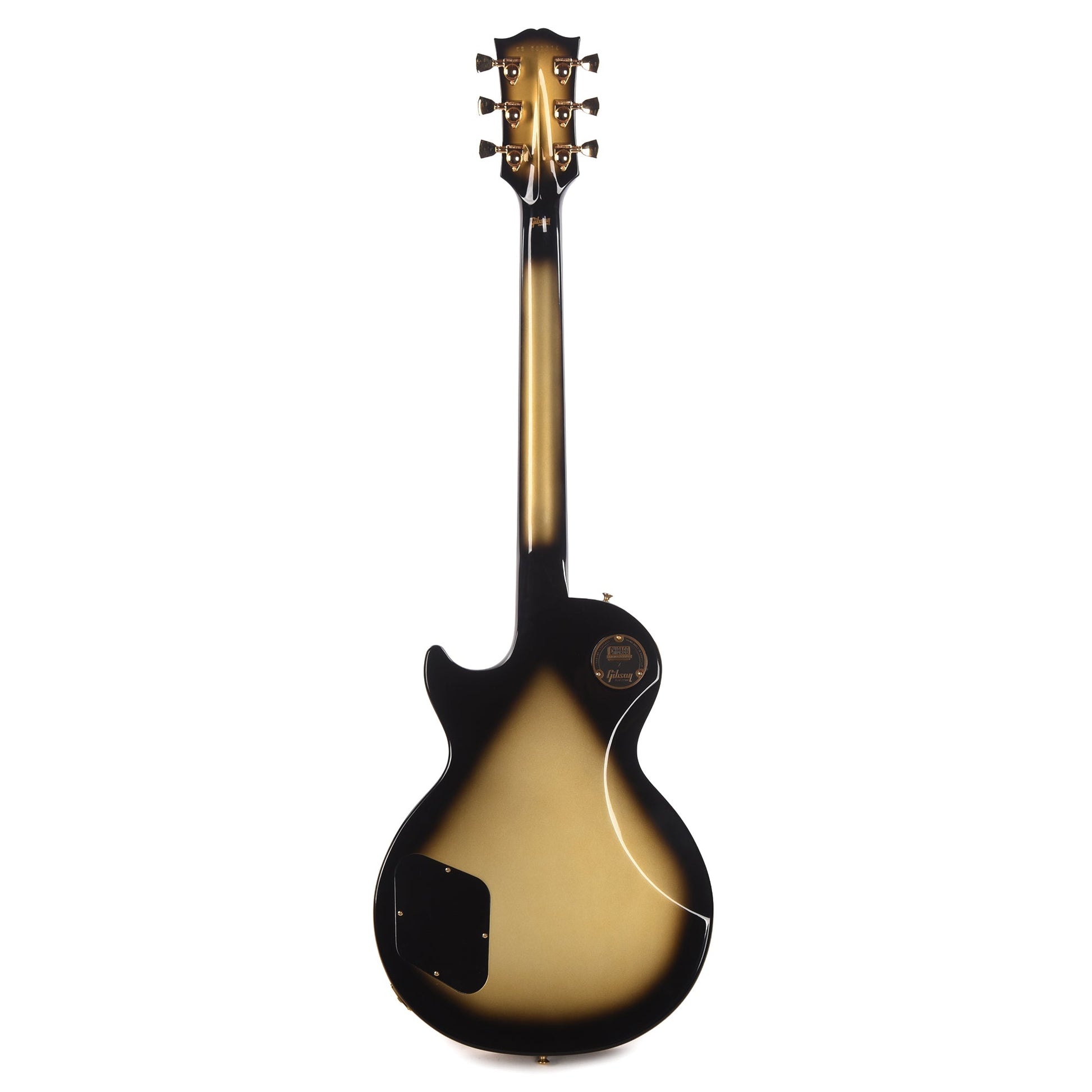 Gibson Custom Shop Les Paul Axcess Custom Heavy Antique Silverburst Gloss w/Stop Bar
