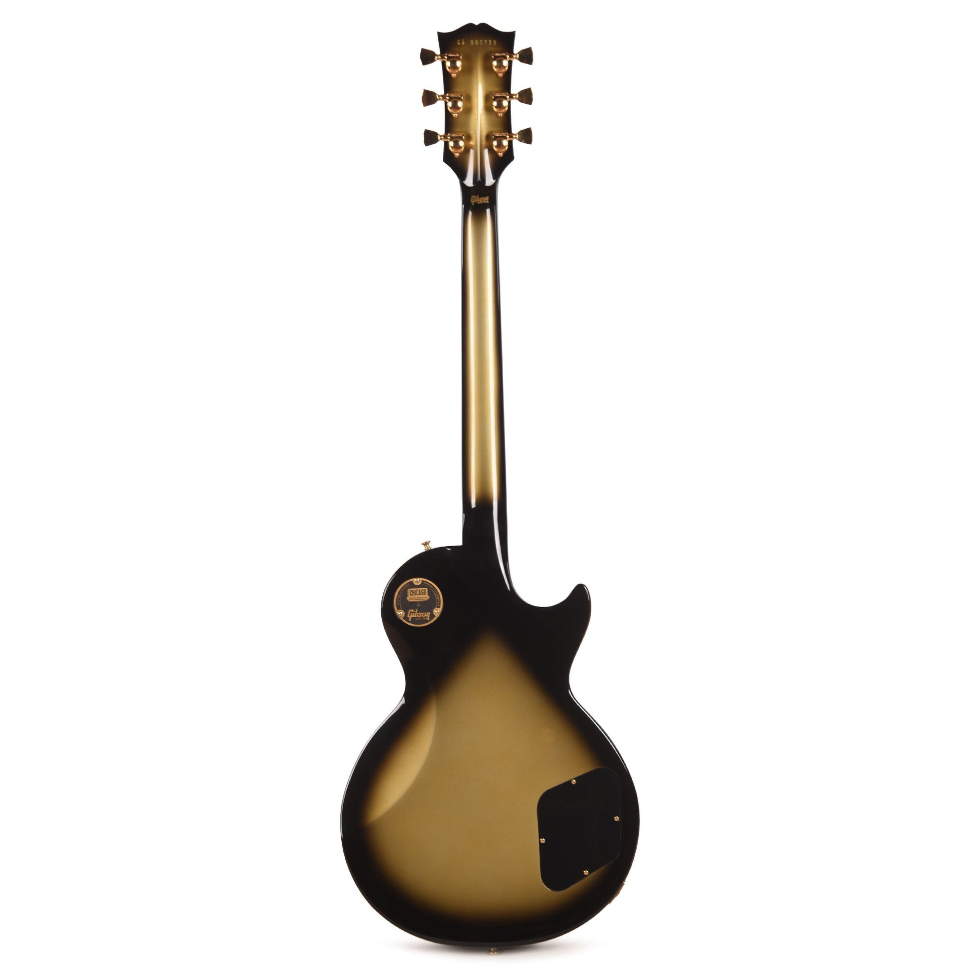 Gibson Custom Shop Les Paul Axcess Custom LEFTY Heavy Antique Silverburst Gloss w/Stop Bar