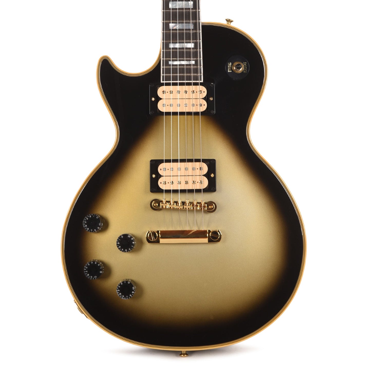 Gibson Custom Shop Les Paul Axcess Custom LEFTY Heavy Antique Silverburst Gloss w/Stop Bar