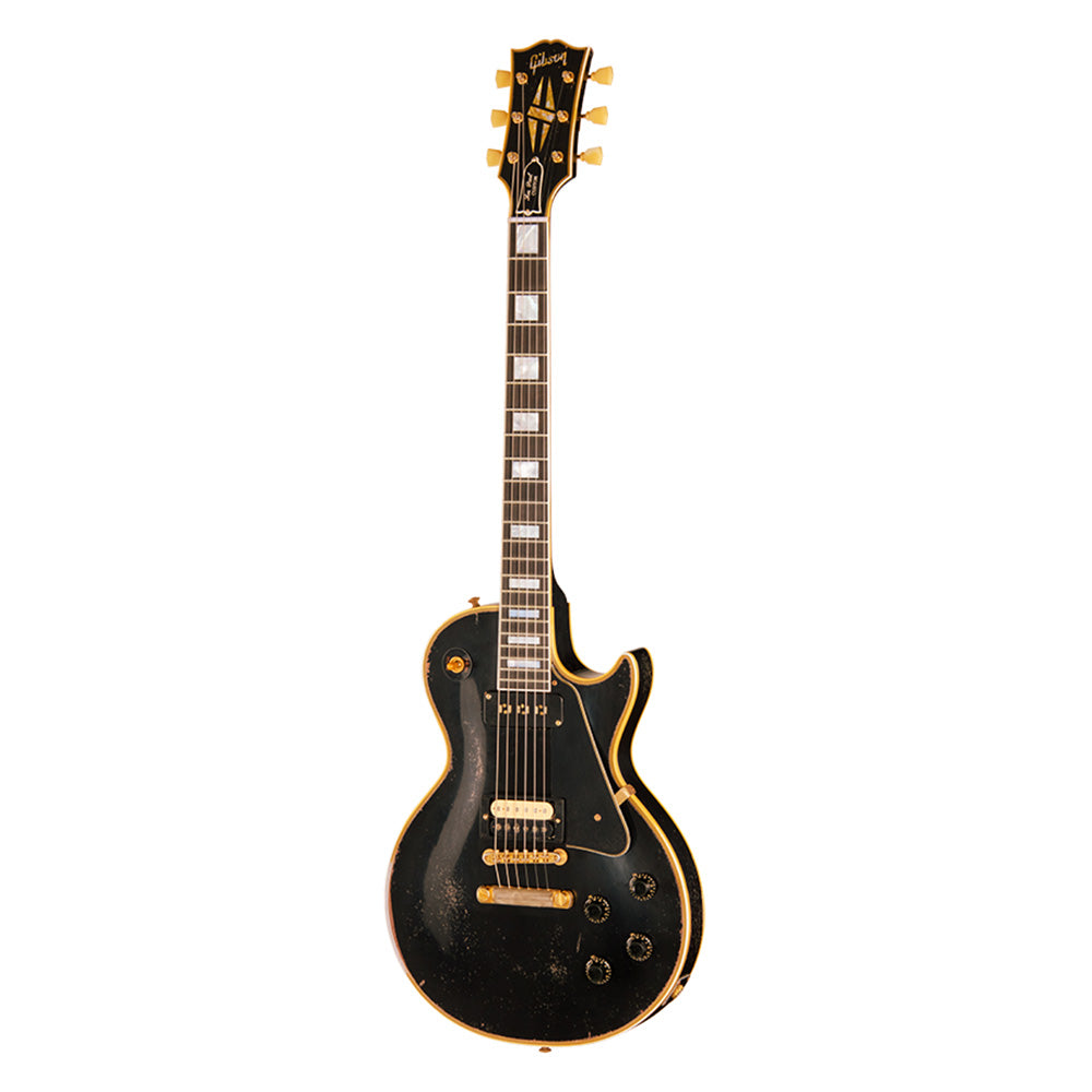 Gibson Custom Shop Limited Edition 1954 Les Paul Custom Reissue Heavy Aged Ebony w/Bridge Humbucker