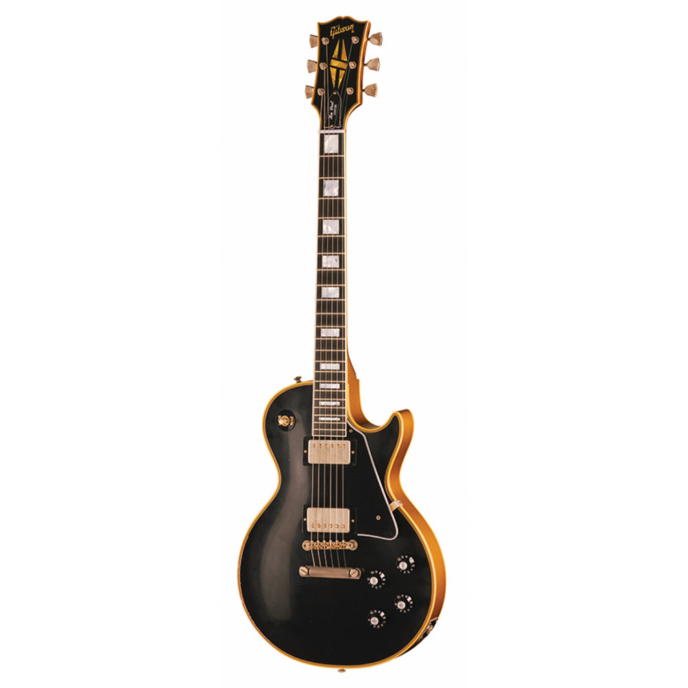 Gibson Custom Shop Limited Edition 1968 Les Paul Custom Reissue Light Aged Ebony w/Gold Back