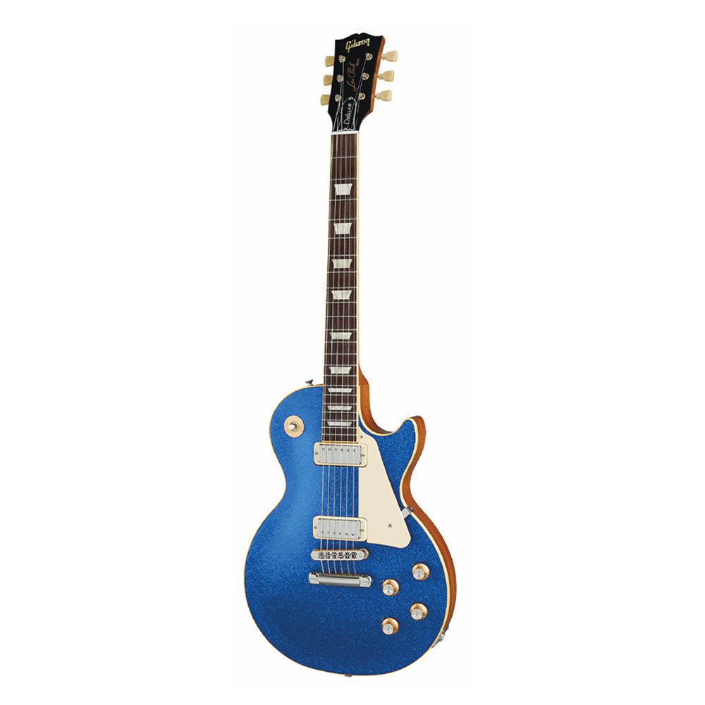 Gibson Custom Shop Limited Edition 1976 Les Paul Deluxe Reissue VOS Blue Sparkle