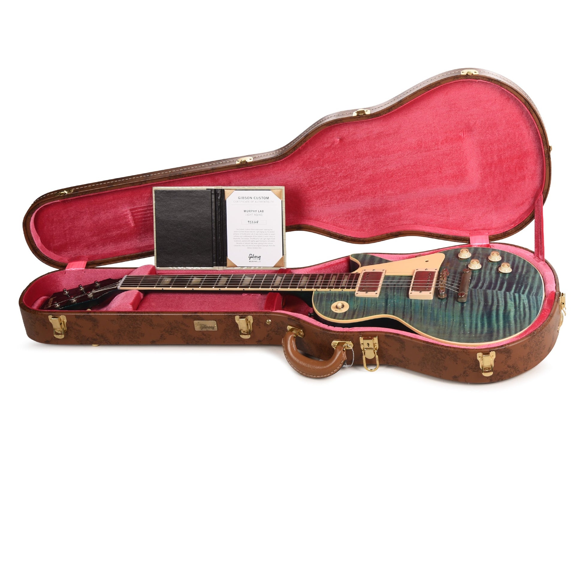 Gibson Custom Shop Limited Run 1959 Les Paul Standard Antique Ocean Magenta Murphy Lab Light Aged