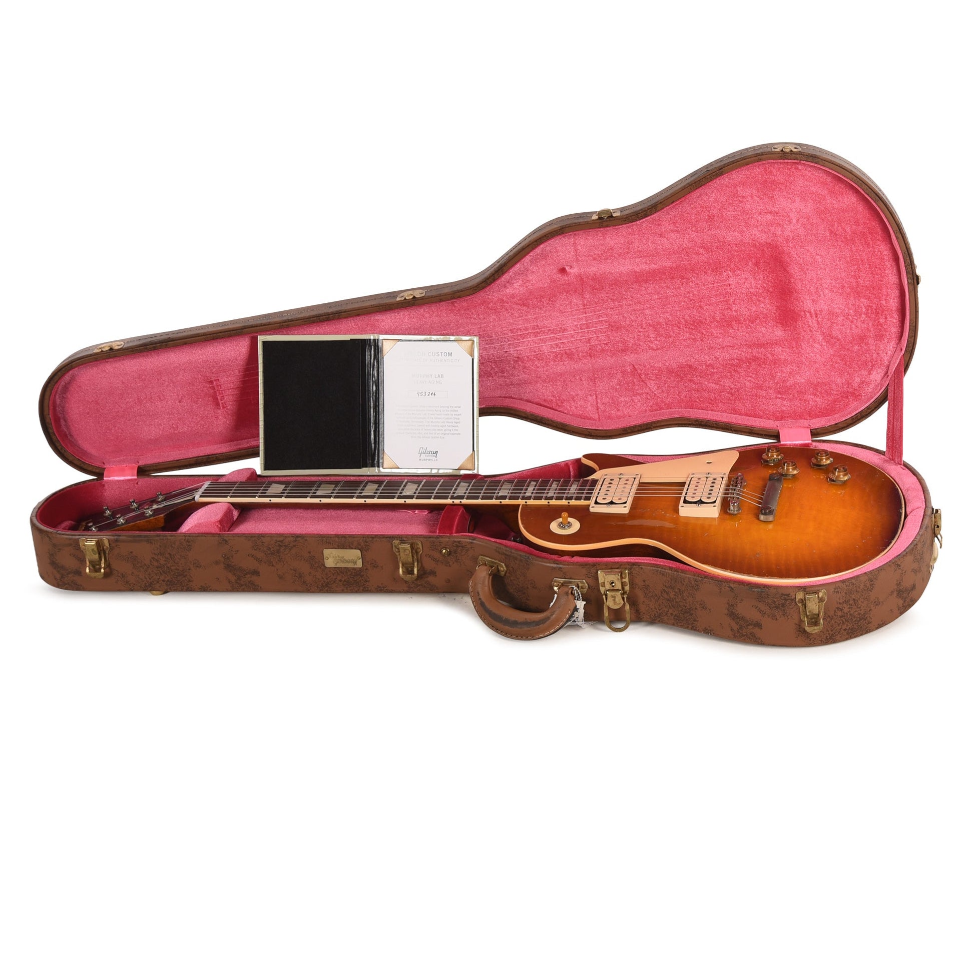 Gibson Custom Shop Limited Run 1959 Les Paul Standard Beauty of the Burst Page 86 Murphy Lab Heavy Aged