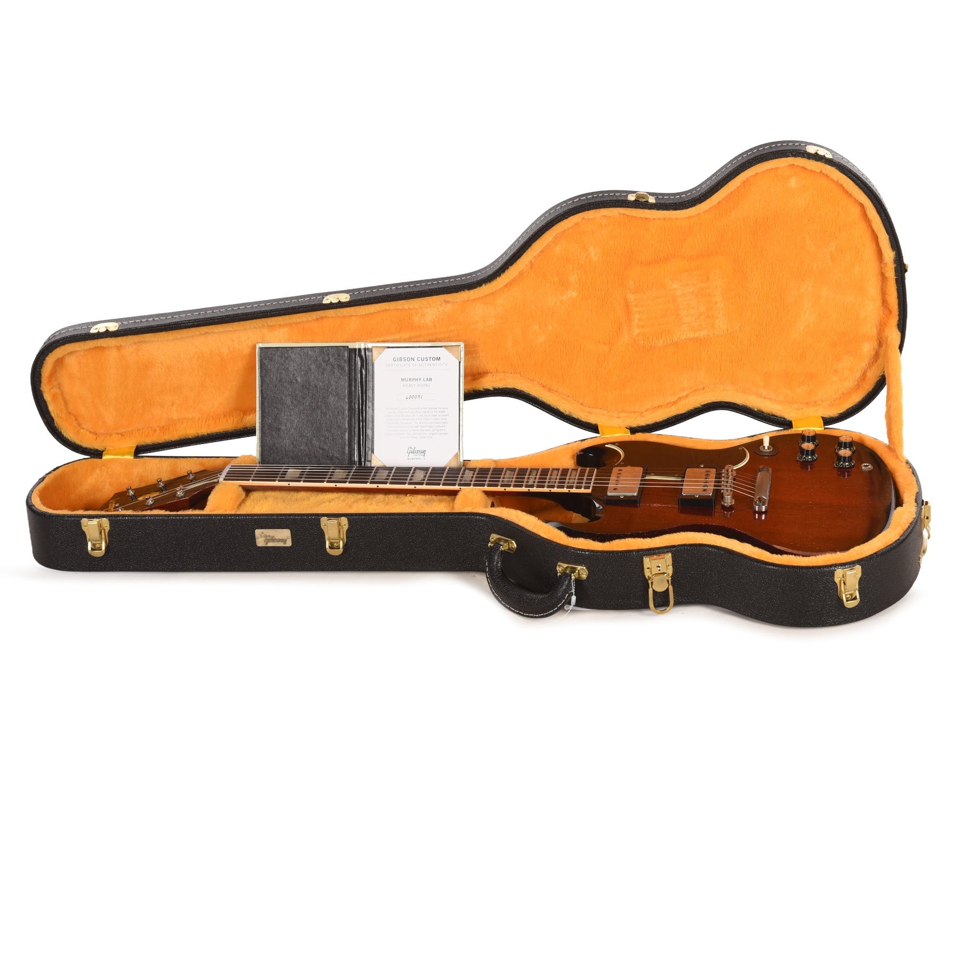 Gibson Custom Shop Limited Run 1961 Les Paul SG Standard Antique Reissue Burst Murphy Lab Heavy Aged