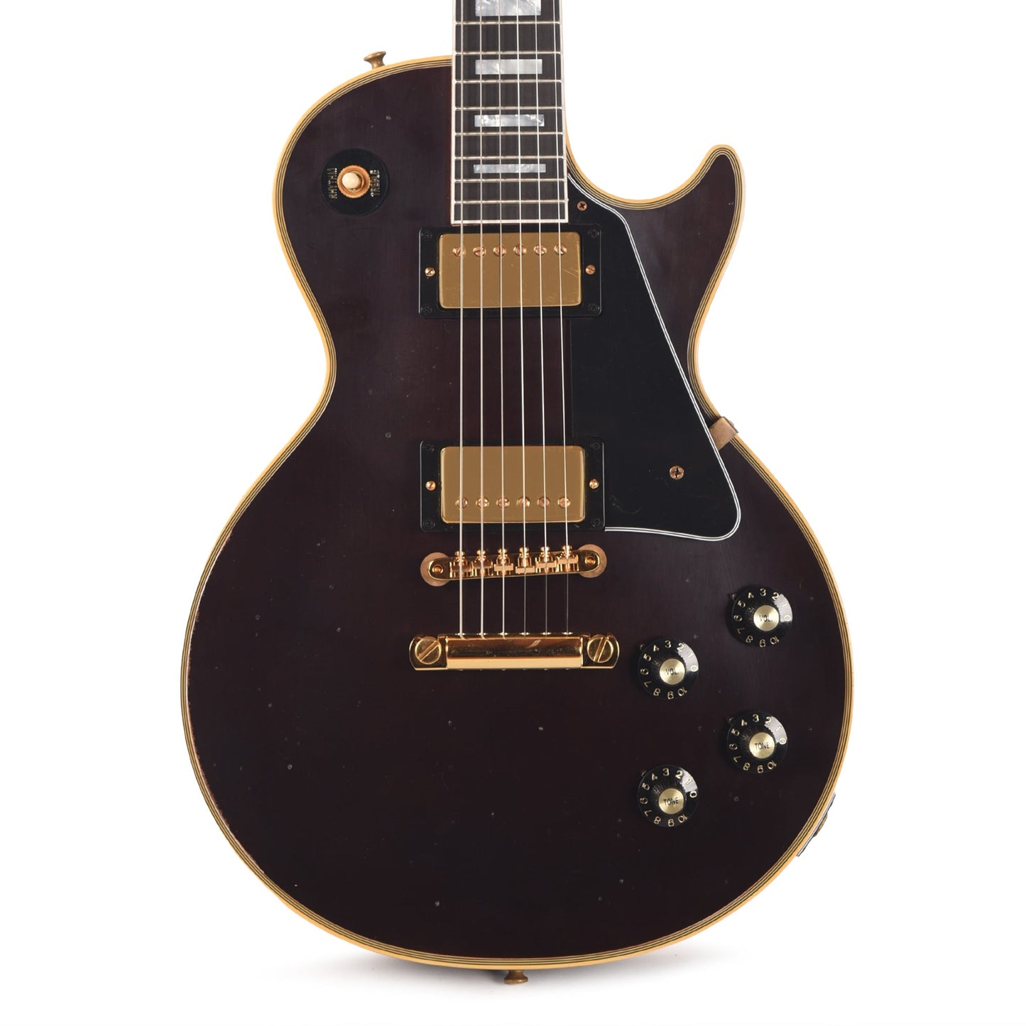 Gibson Custom Shop Limited Run 1968 Les Paul Custom Antique Dark Walnut Murphy Lab Light Aged