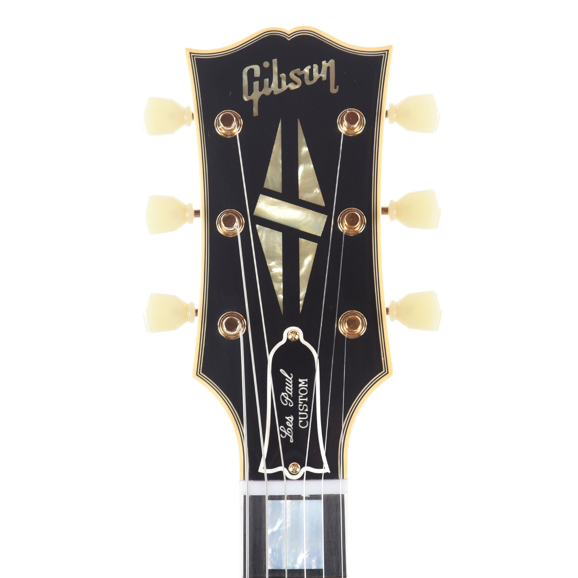 Gibson Custom Shop Murphy Lab 1957 Les Paul Custom Reissue 3-Pickup Ebony Light Aged w/Bigsby