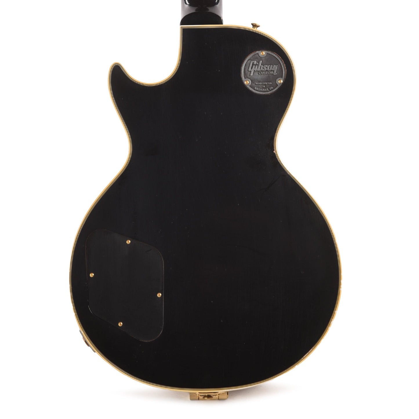 Gibson Custom Shop Murphy Lab 1957 Les Paul Custom Reissue 3-Pickup Ebony Light Aged w/Bigsby