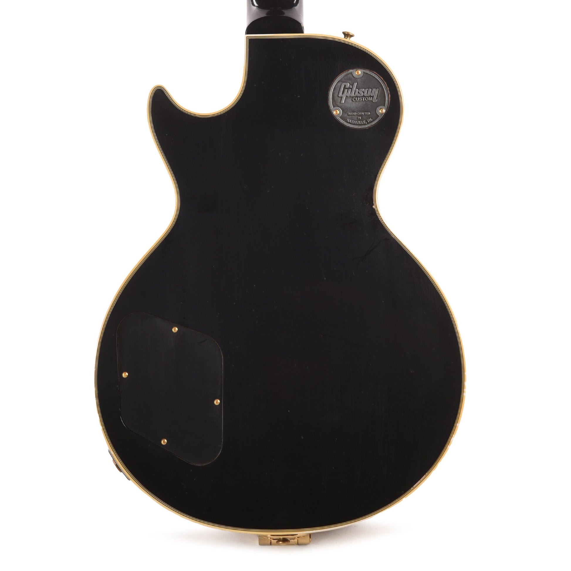 Gibson Custom Shop Murphy Lab 1957 Les Paul Custom Reissue 3-Pickup Ebony Light Aged w/Bigsby
