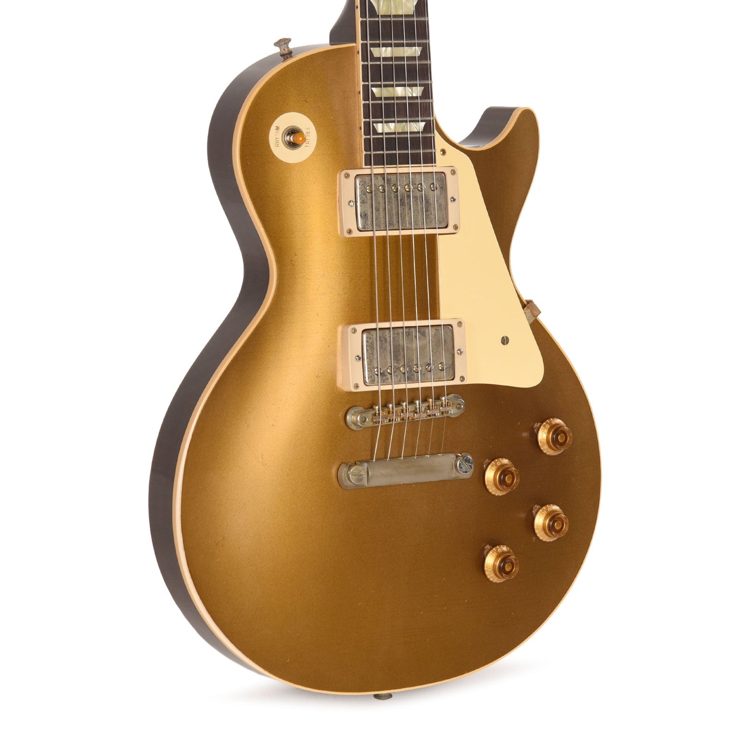 Gibson Custom Shop Murphy Lab 1957 Les Paul Goldtop Darkback Reissue Double Gold Light Aged