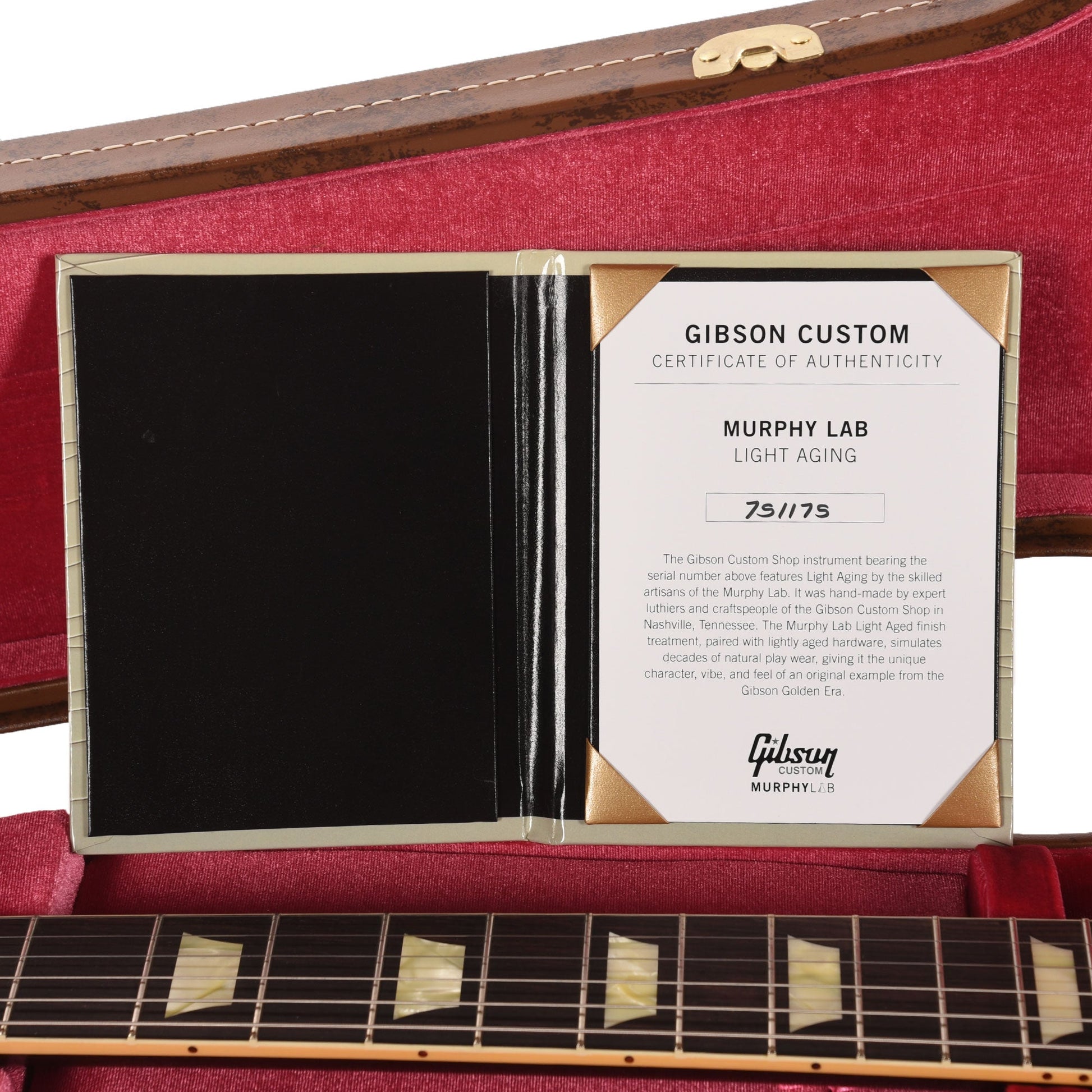 Gibson Custom Shop Murphy Lab 1957 Les Paul Goldtop Darkback Reissue Double Gold Light Aged