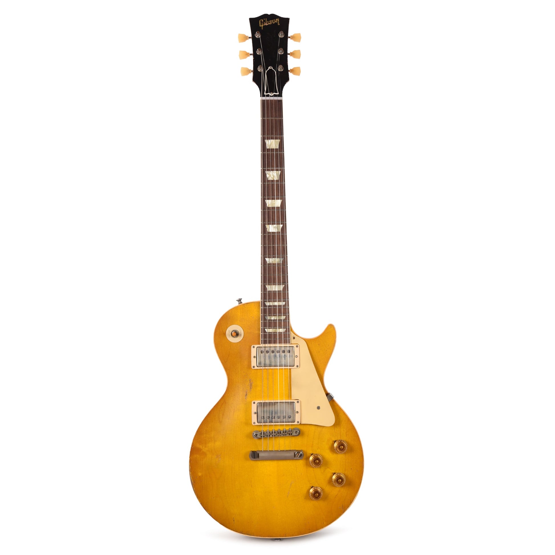 Gibson Custom Shop Murphy Lab 1958 Les Paul Standard Reissue Lemon Burst Heavy Aged