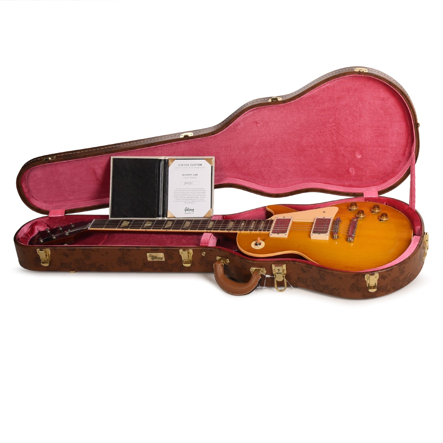 Gibson Custom Shop Murphy Lab 1958 Les Paul Standard Reissue Lemon Burst Light Aged