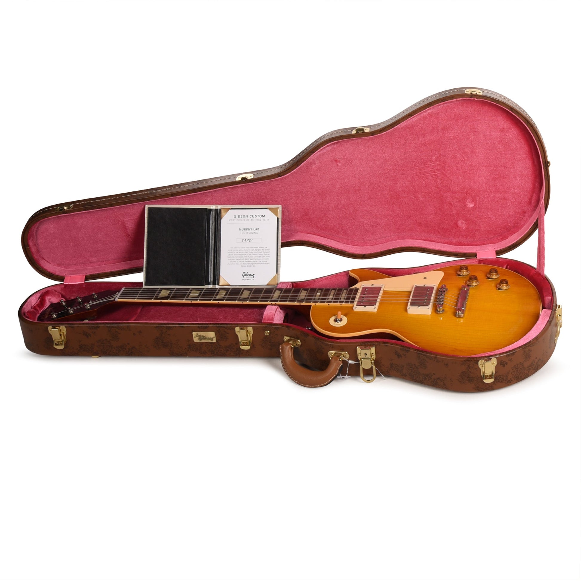 Gibson Custom Shop Murphy Lab 1958 Les Paul Standard Reissue Lemon Burst Light Aged