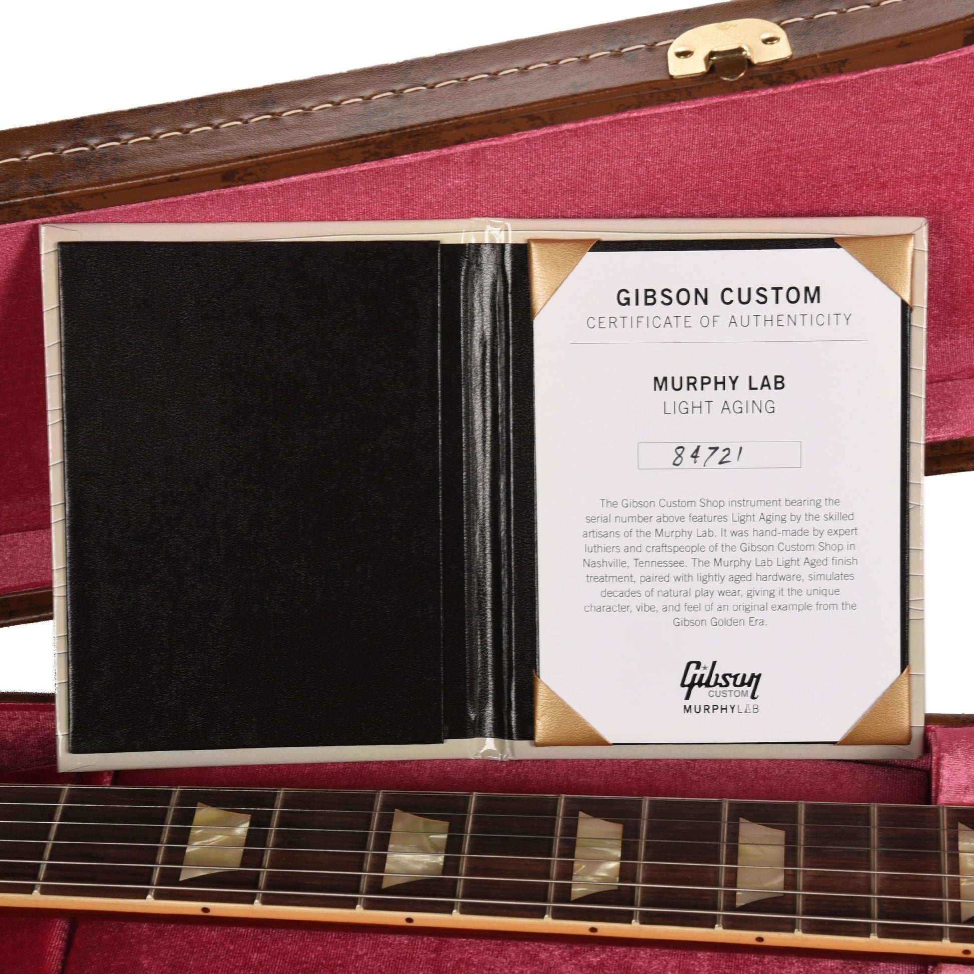 Gibson Custom Shop Murphy Lab 1958 Les Paul Standard Reissue Lemon Burst Light Aged