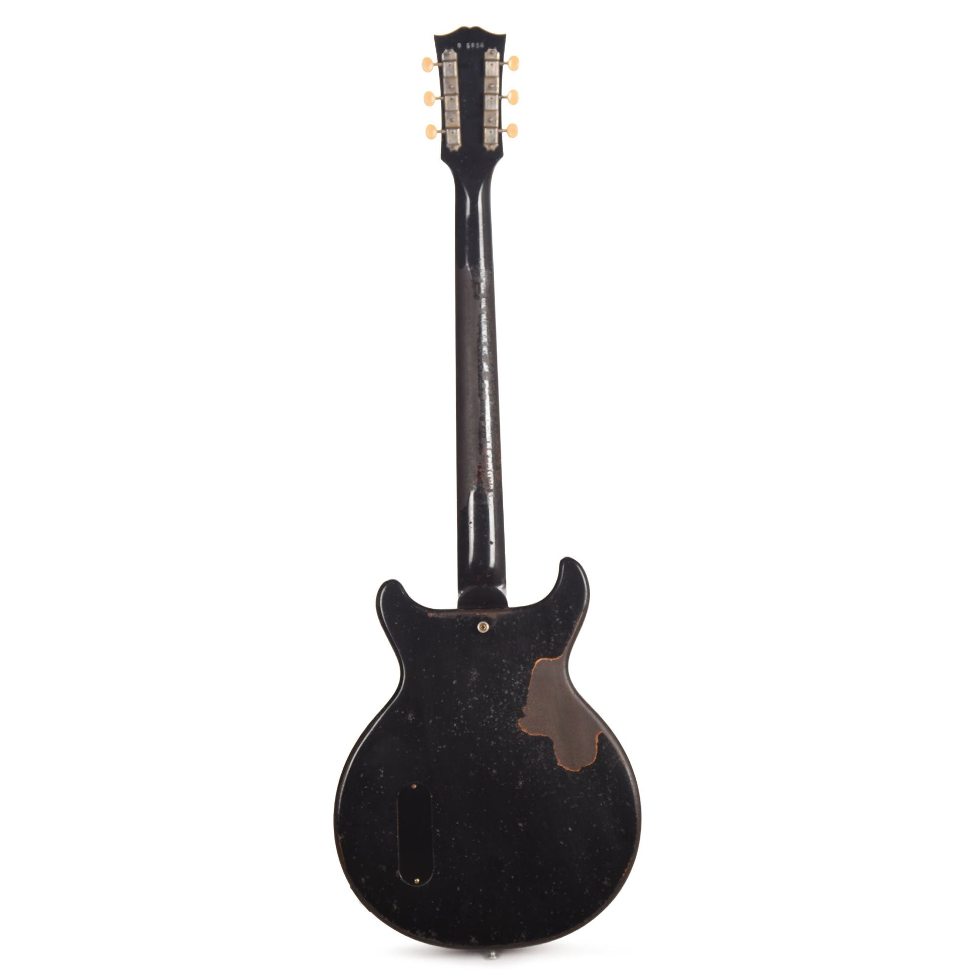 Gibson Custom Shop Murphy Lab 1960 Les Paul Junior Double Cut Reissue Ebony Ultra Heavy Aged