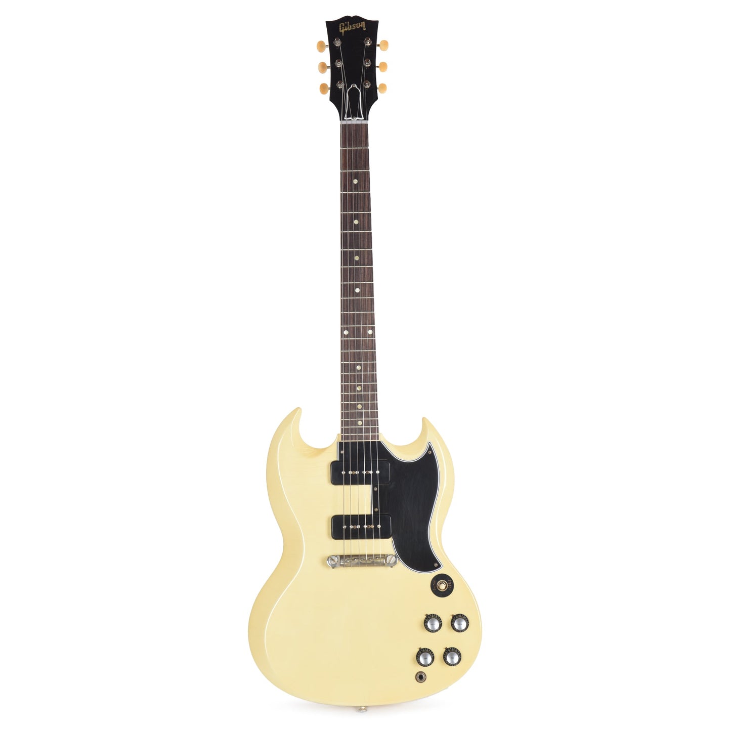 Gibson Custom Shop Murphy Lab 1963 SG Special Reissue Classic White Ultra Light Aged w/Lightning Bar