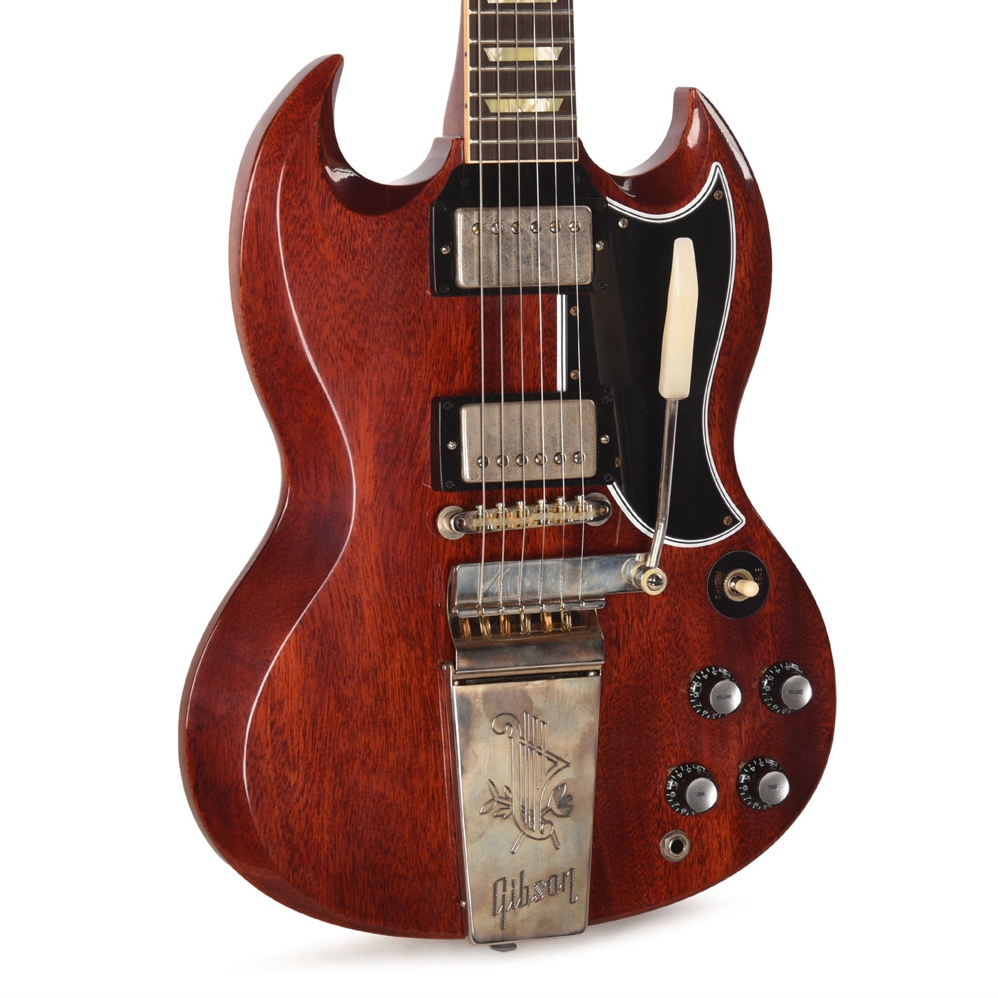 Gibson Custom Shop Murphy Lab 1964 SG Standard Reissue Cherry Red Ultra Light Aged w/Maestro Vibrola