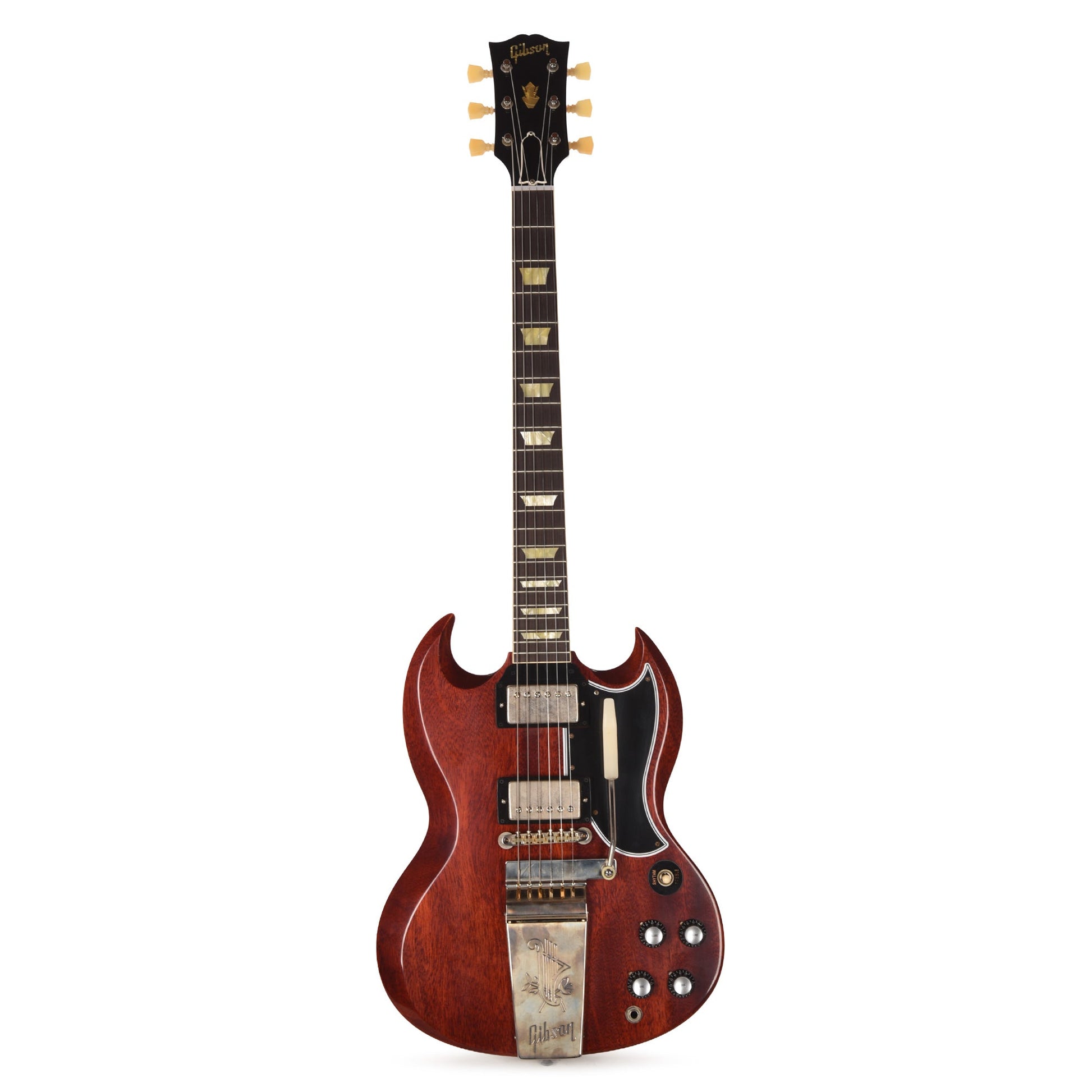 Gibson Custom Shop Murphy Lab 1964 SG Standard Reissue Cherry Red Ultra Light Aged w/Maestro Vibrola