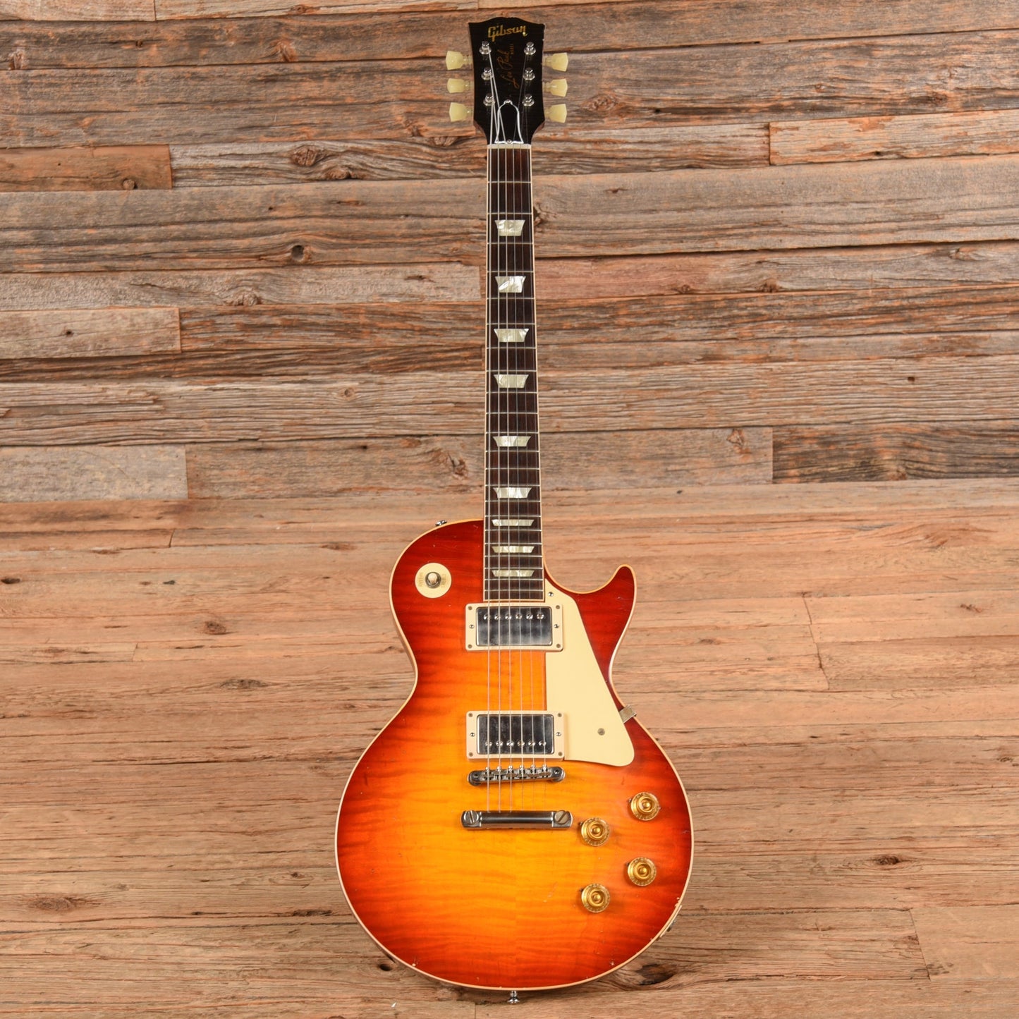 Gibson Custom True Historic '60 Les Paul Standard Reissue Murphy Aged Cherry Sunburst 2016