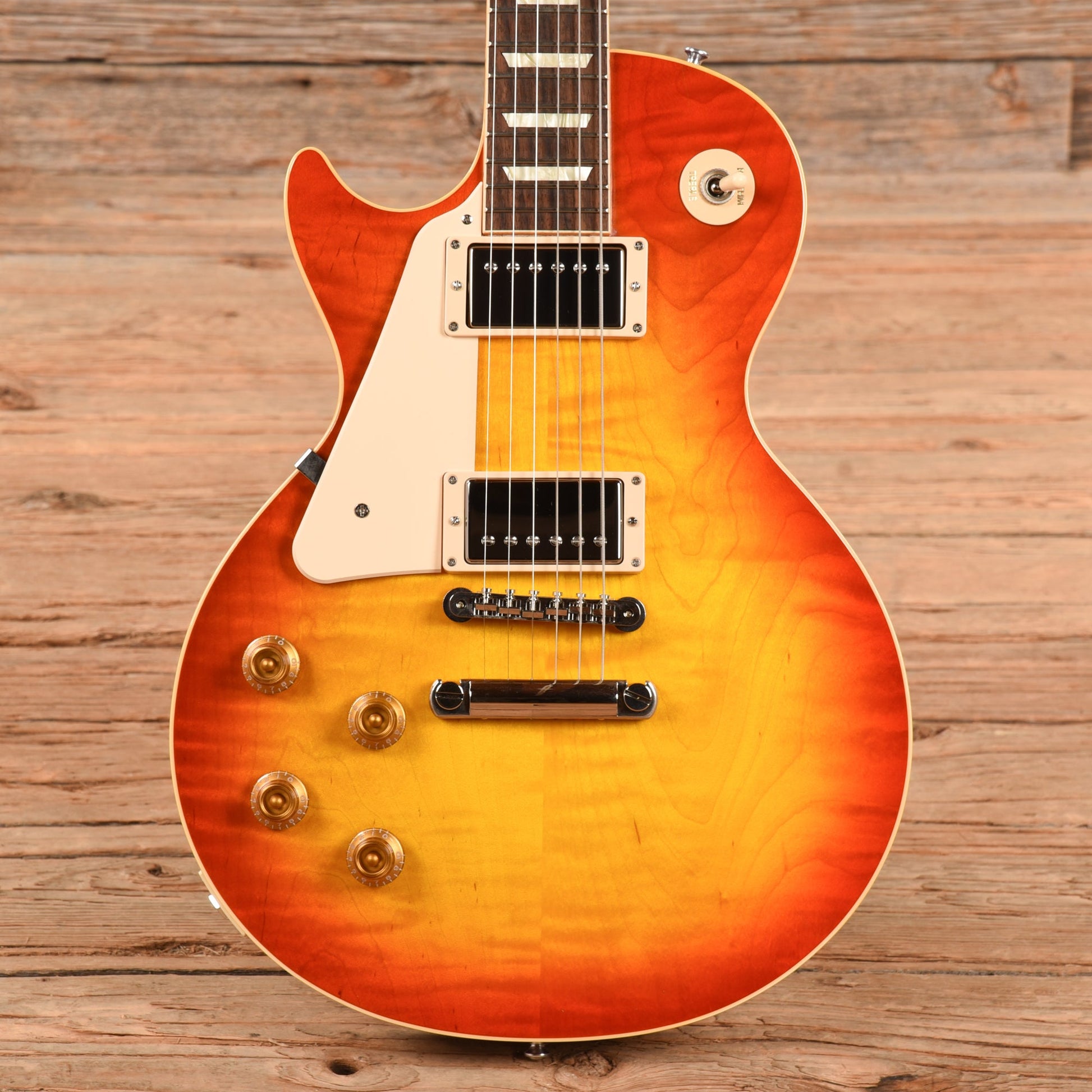 Gibson Demo Shop 58 Les Paul Standard Washed Cherry Sunburst 2021 LEFTY