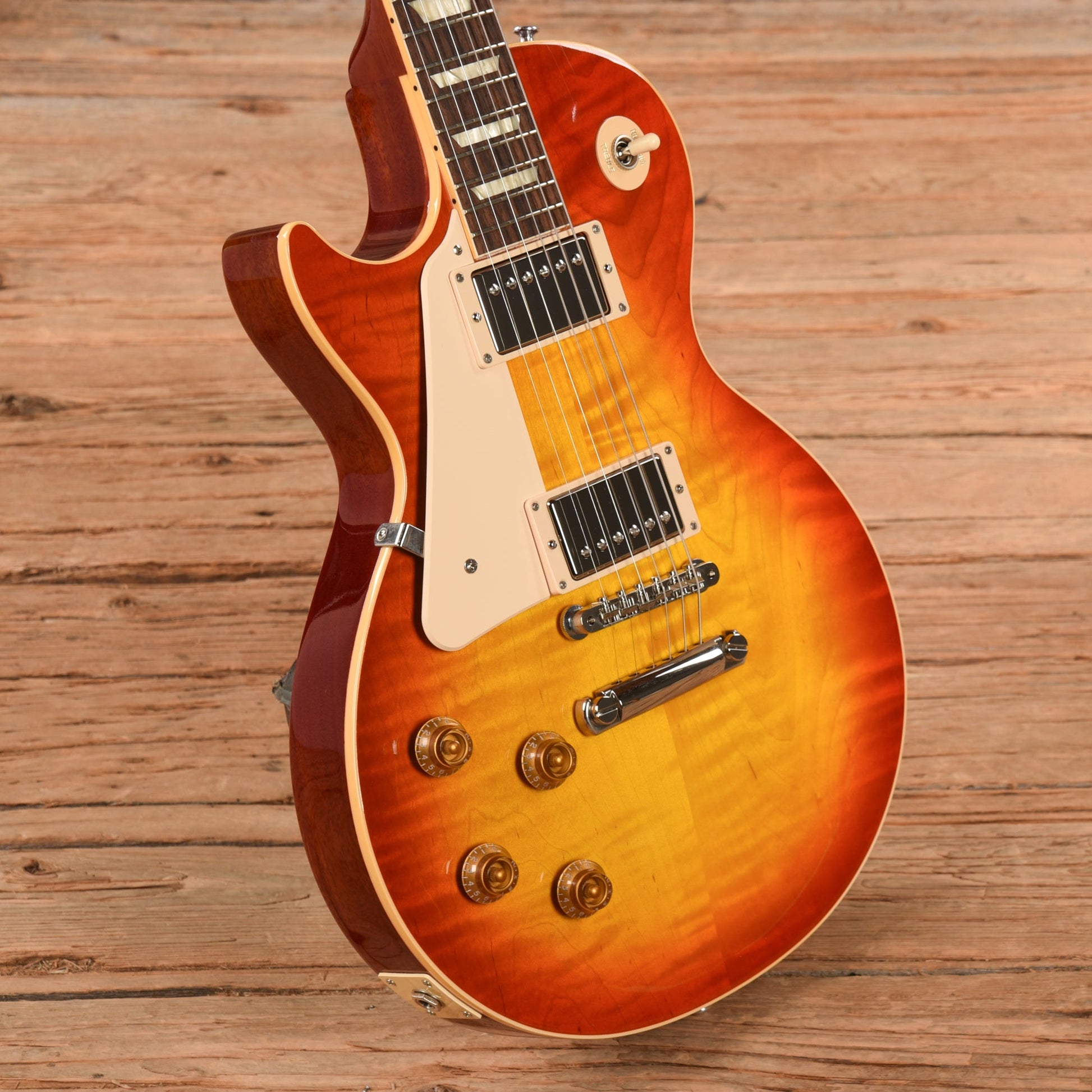 Gibson Demo Shop 58 Les Paul Standard Washed Cherry Sunburst 2021 LEFTY