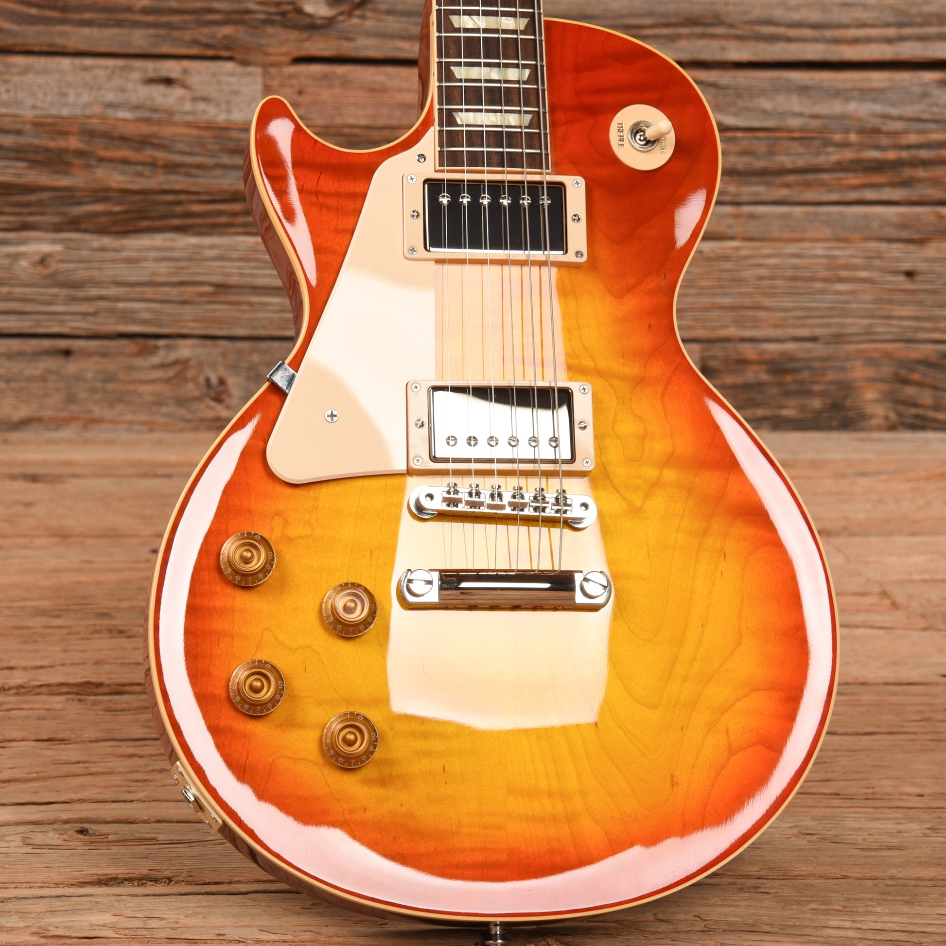 Gibson Demo Shop 58 Les Paul Standard Washed Cherry Sunburst 2021 LEFTY