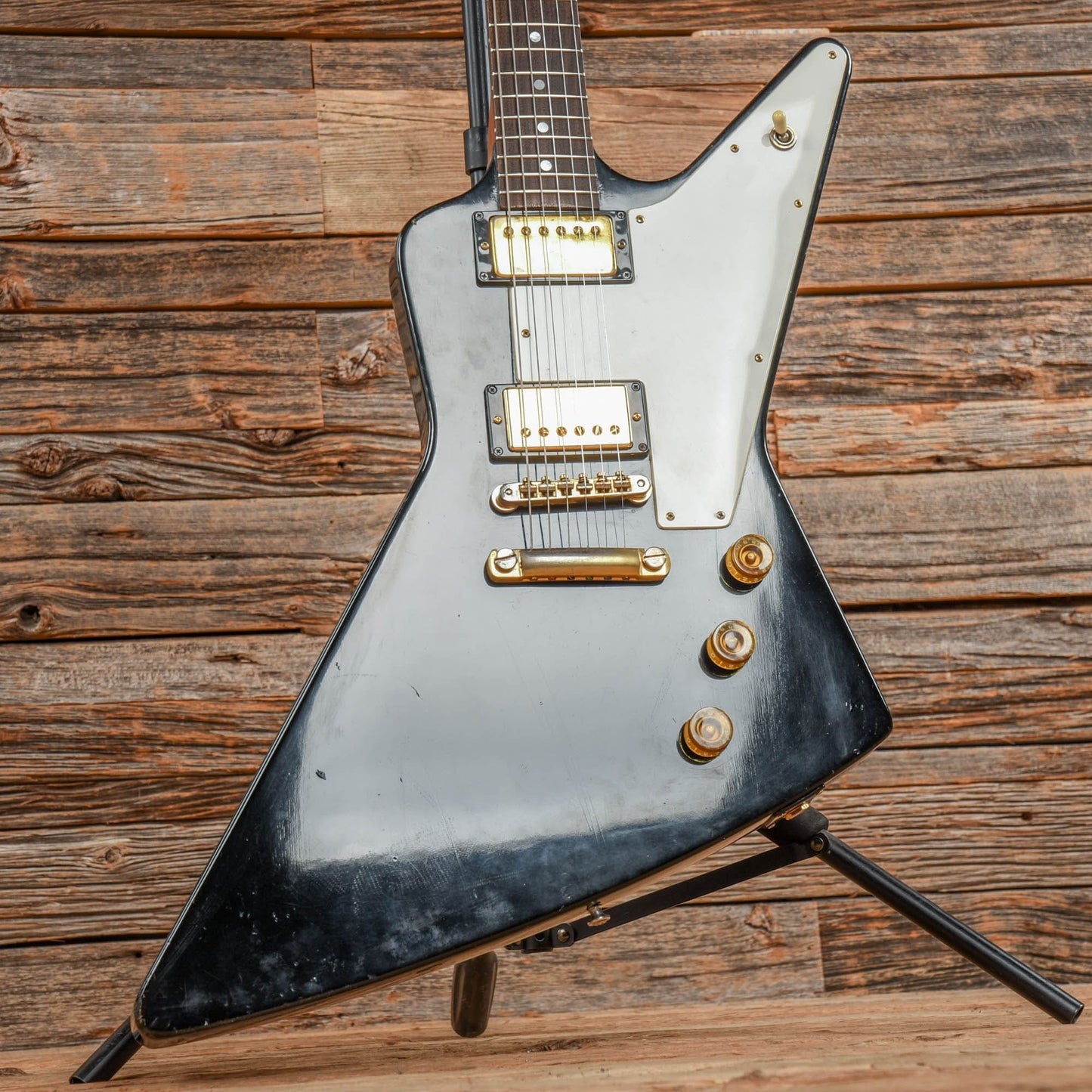 Gibson Explorer Black 1976