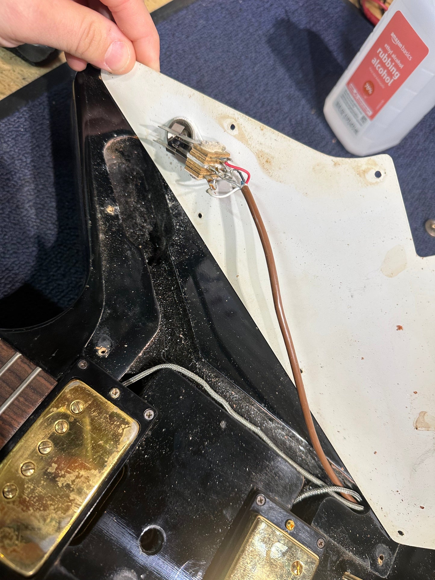 Gibson Explorer Black 1976