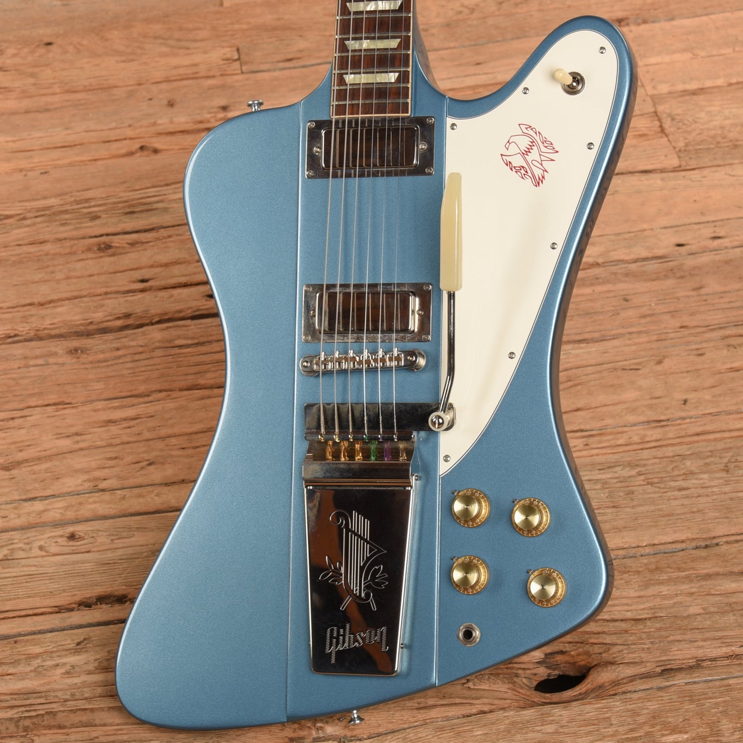 Gibson Firebird V Pelham Blue  - Dave Amato of REO Speedwagon