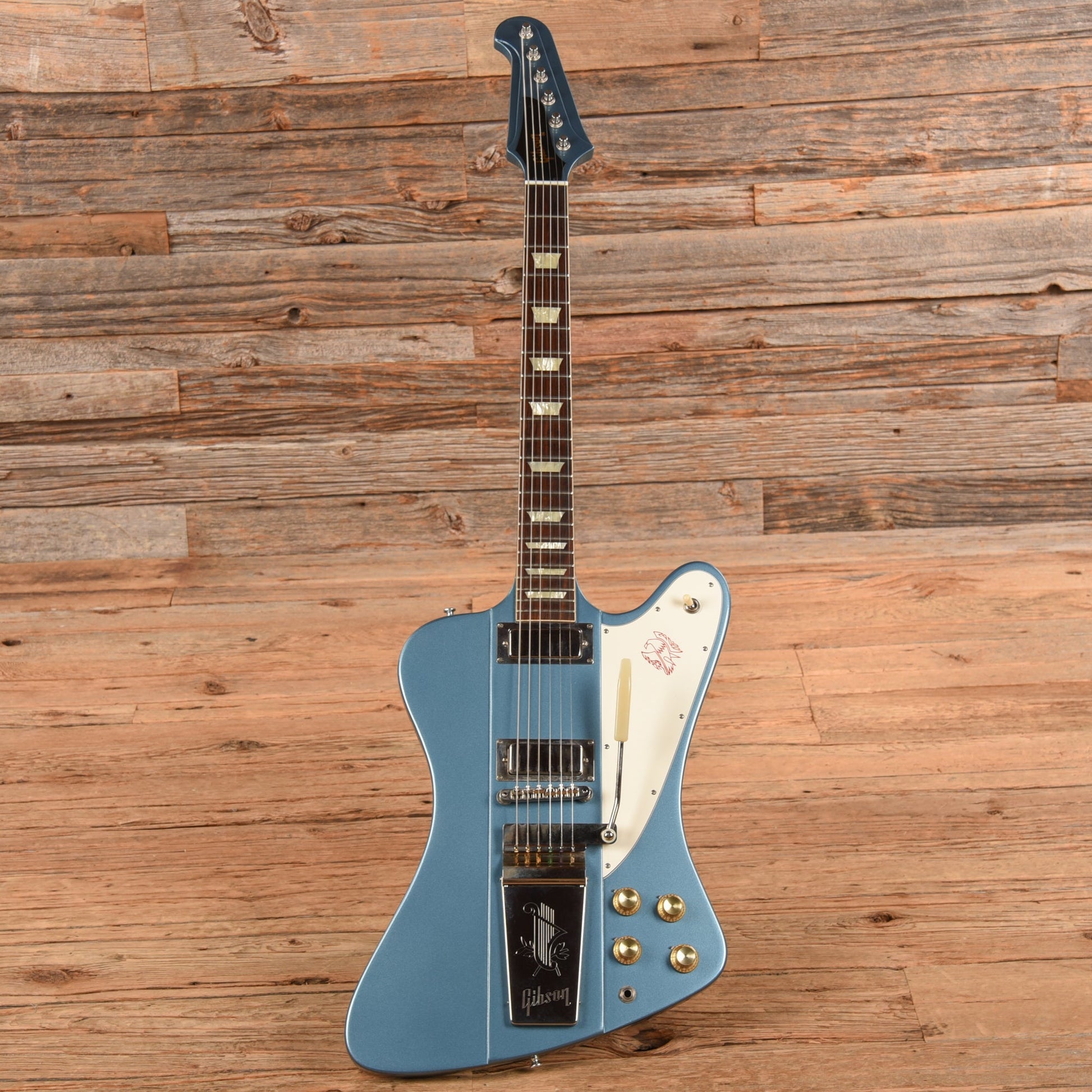 Gibson Firebird V Pelham Blue  - Dave Amato of REO Speedwagon