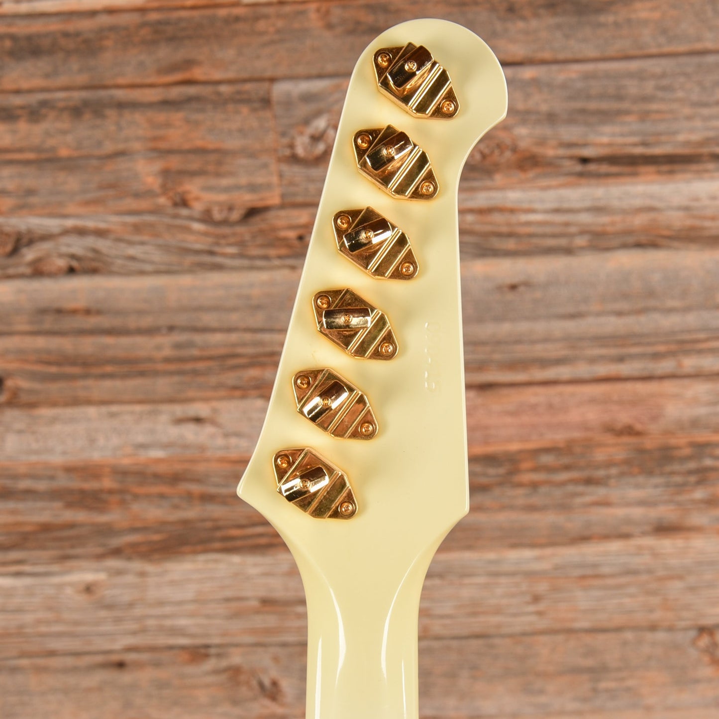 Gibson Firebird VII White  - Dave Amato of REO Speedwagon