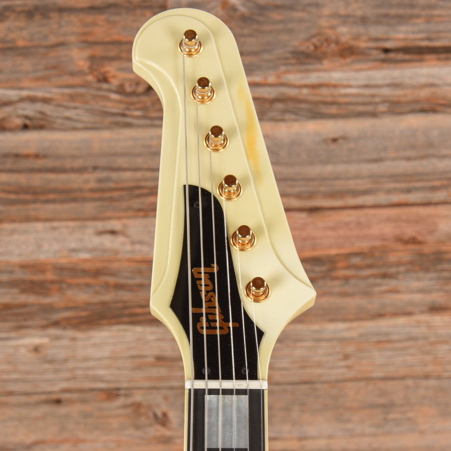 Gibson Firebird VII White  - Dave Amato of REO Speedwagon