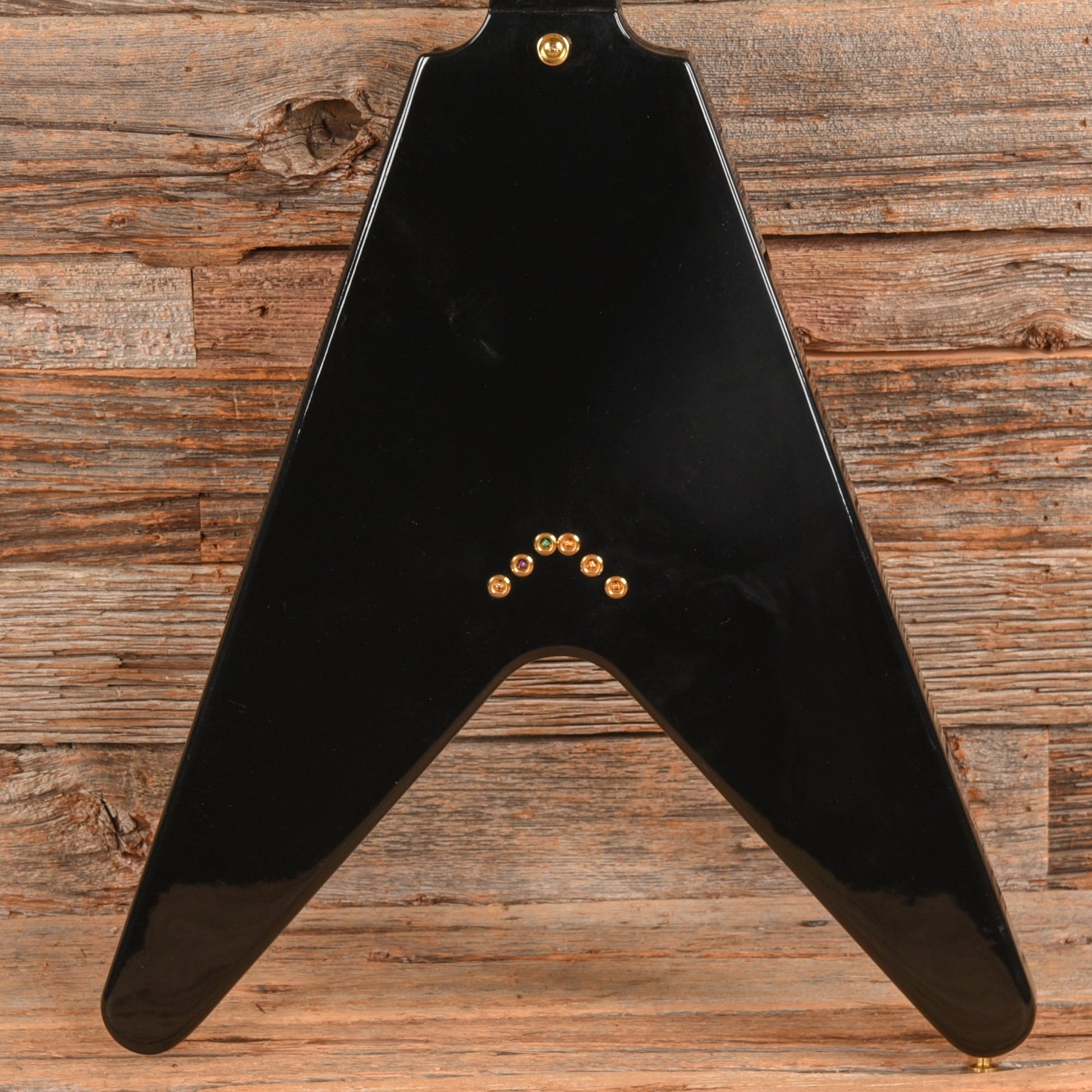 Gibson Flying V Heritage Korina Reissue Ebony 1983