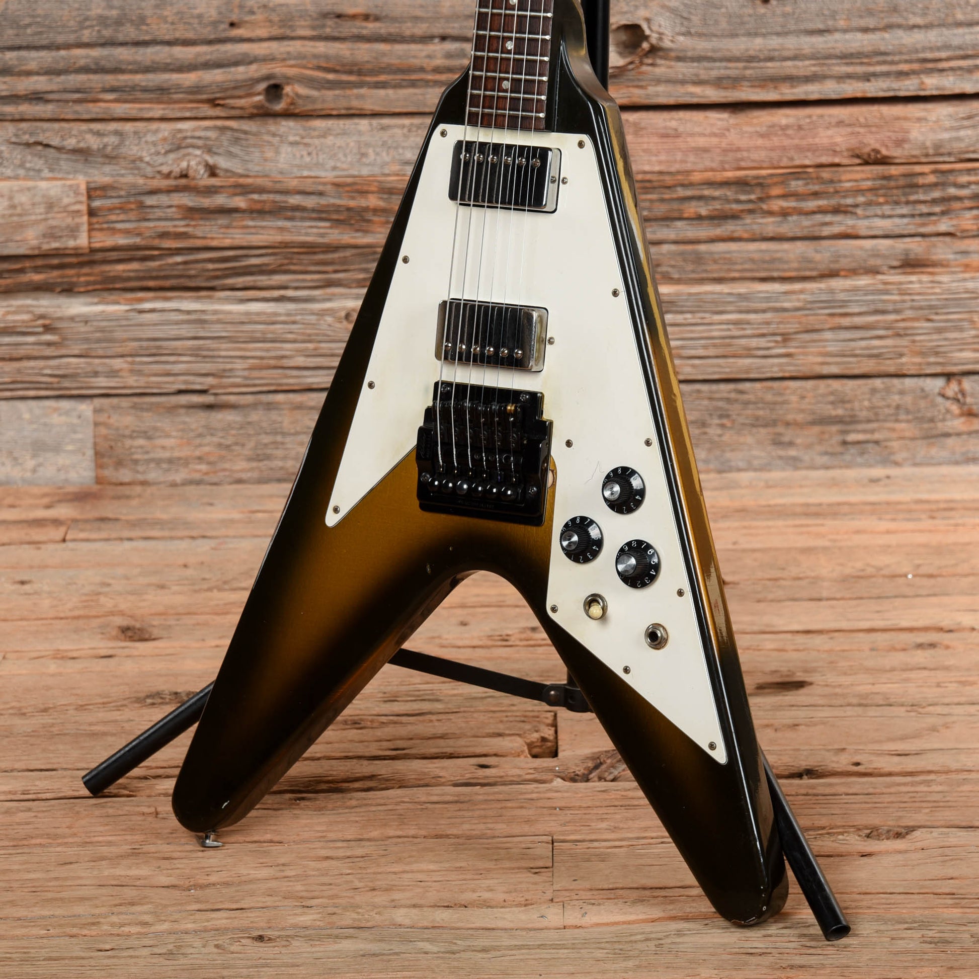 Gibson Flying V Silverburst 1981