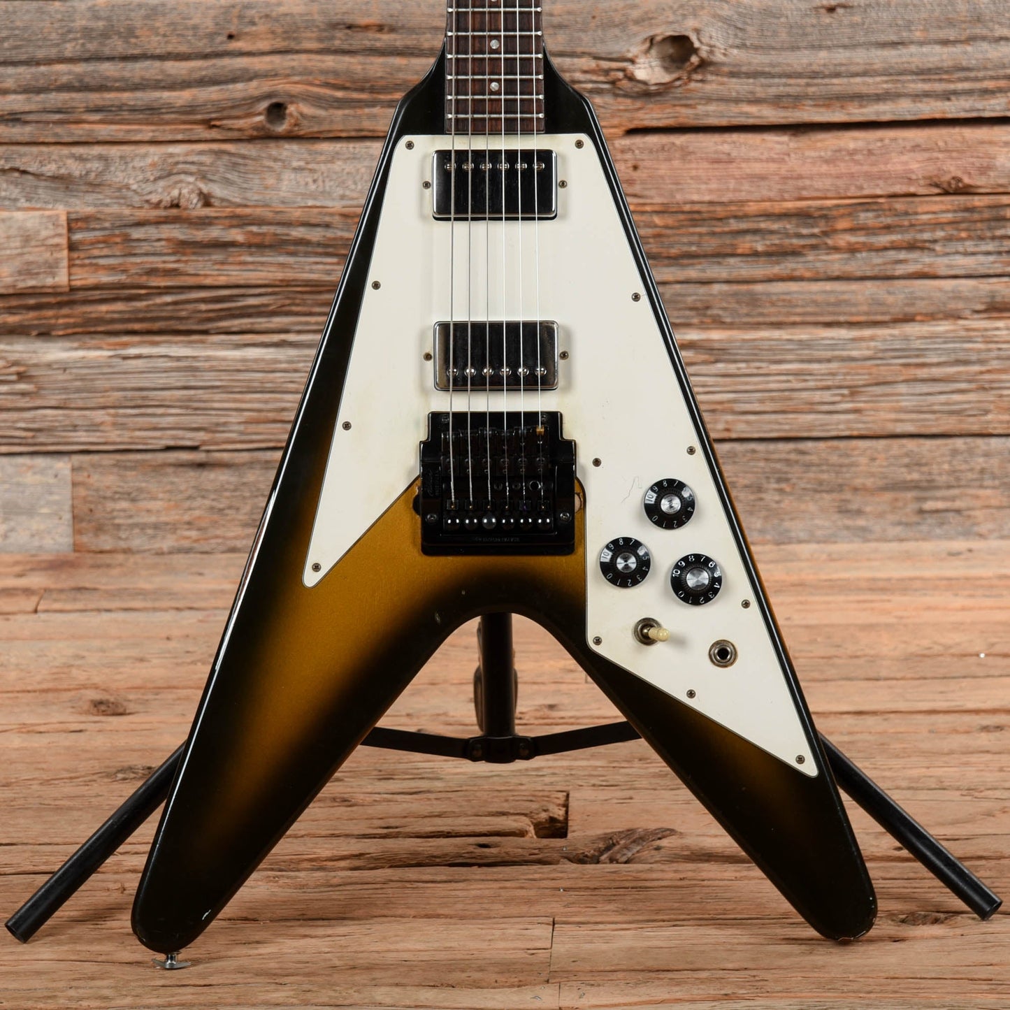 Gibson Flying V Silverburst 1981