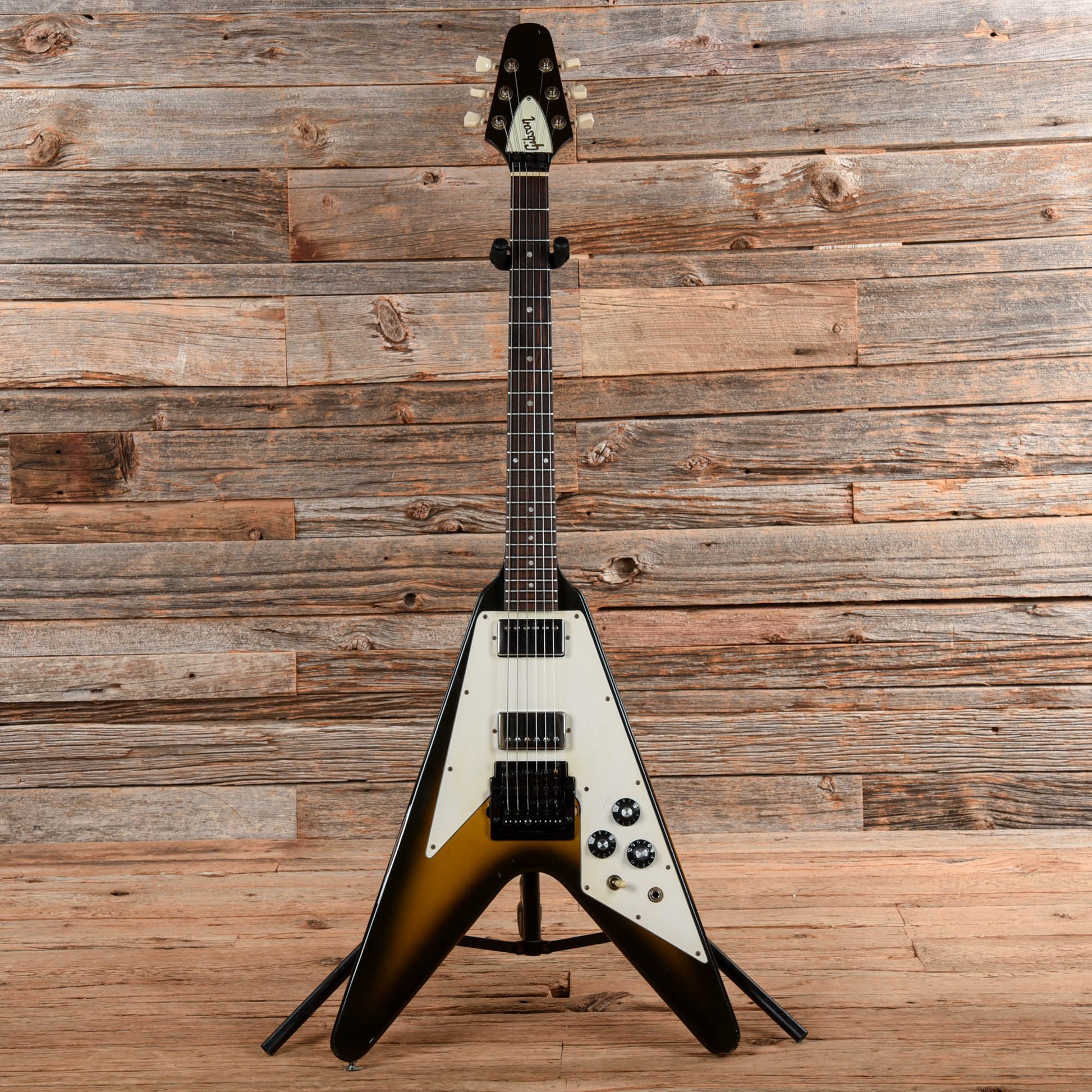 Gibson Flying V Silverburst 1981
