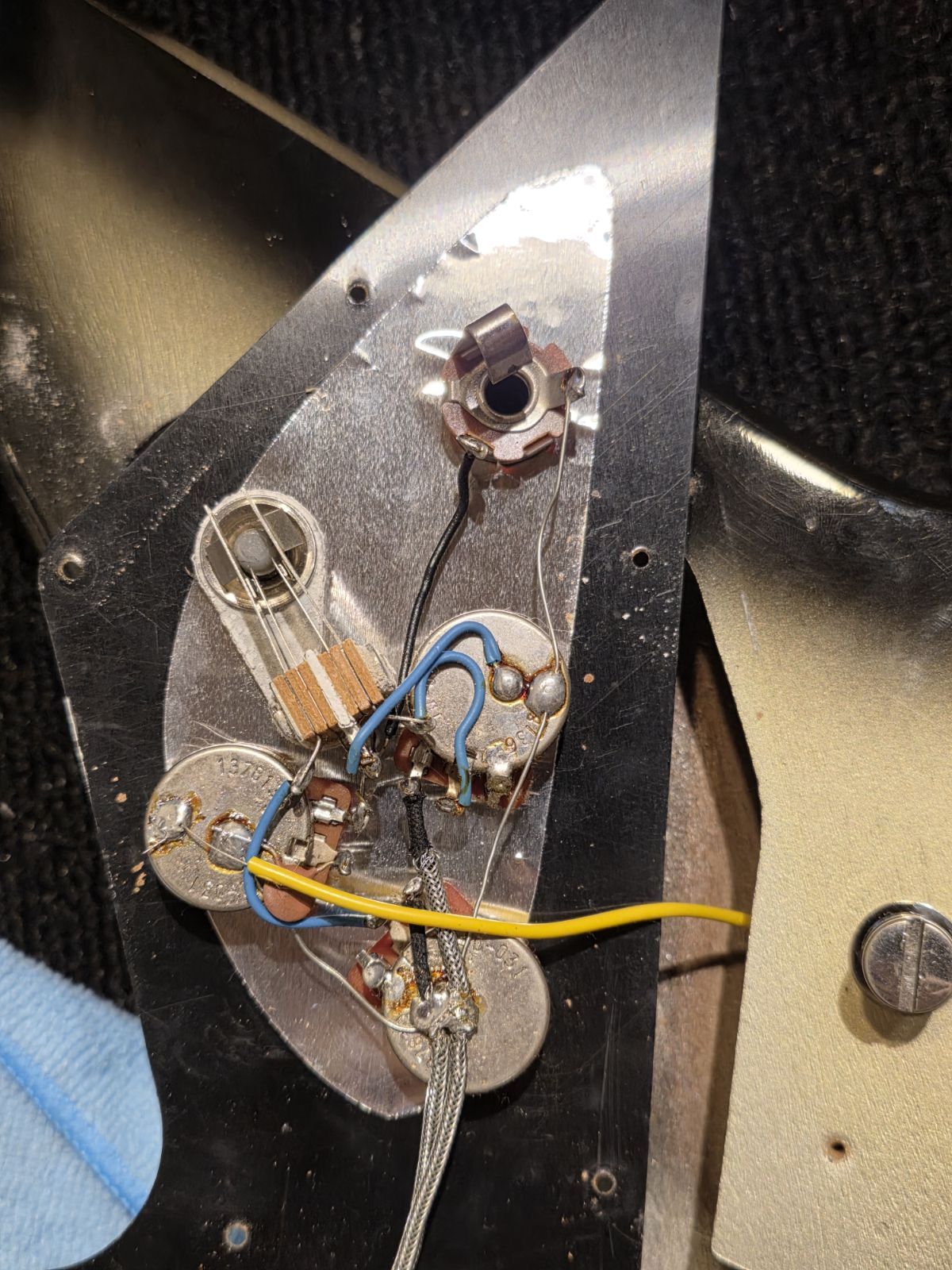 Gibson Flying V Silverburst 1982