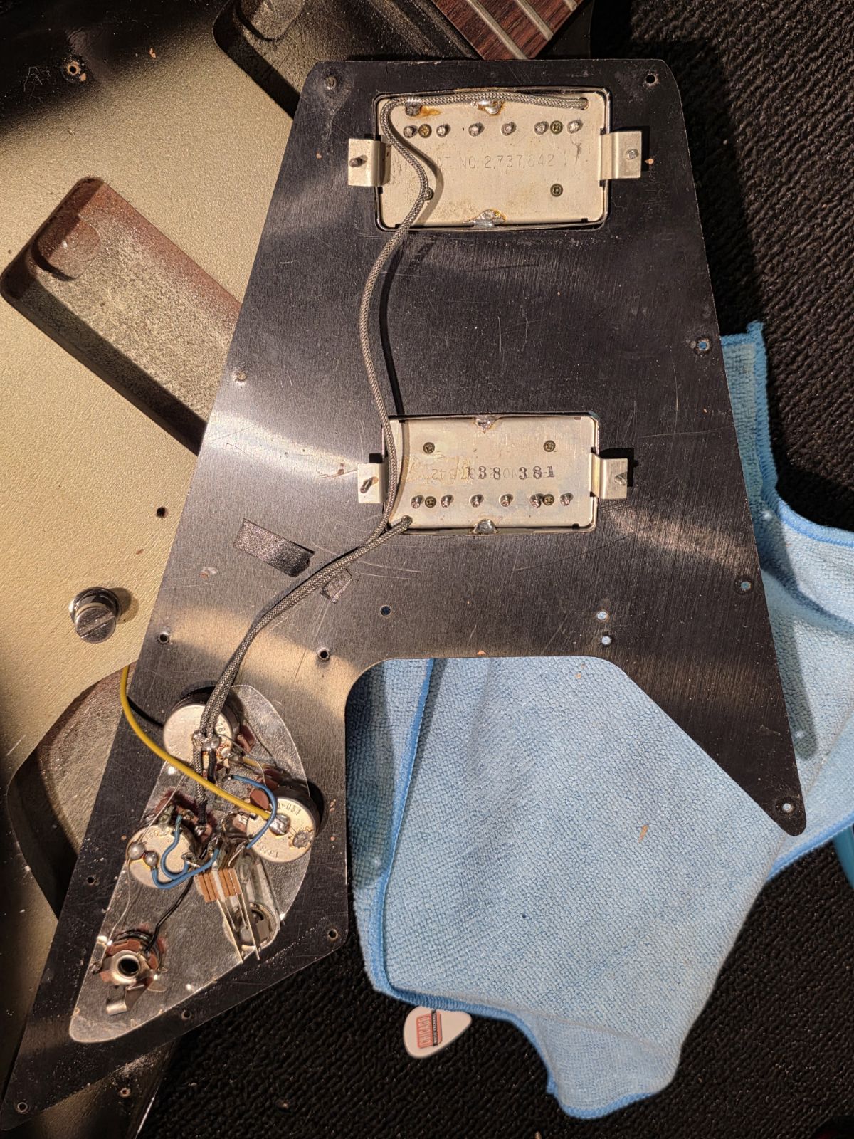 Gibson Flying V Silverburst 1982