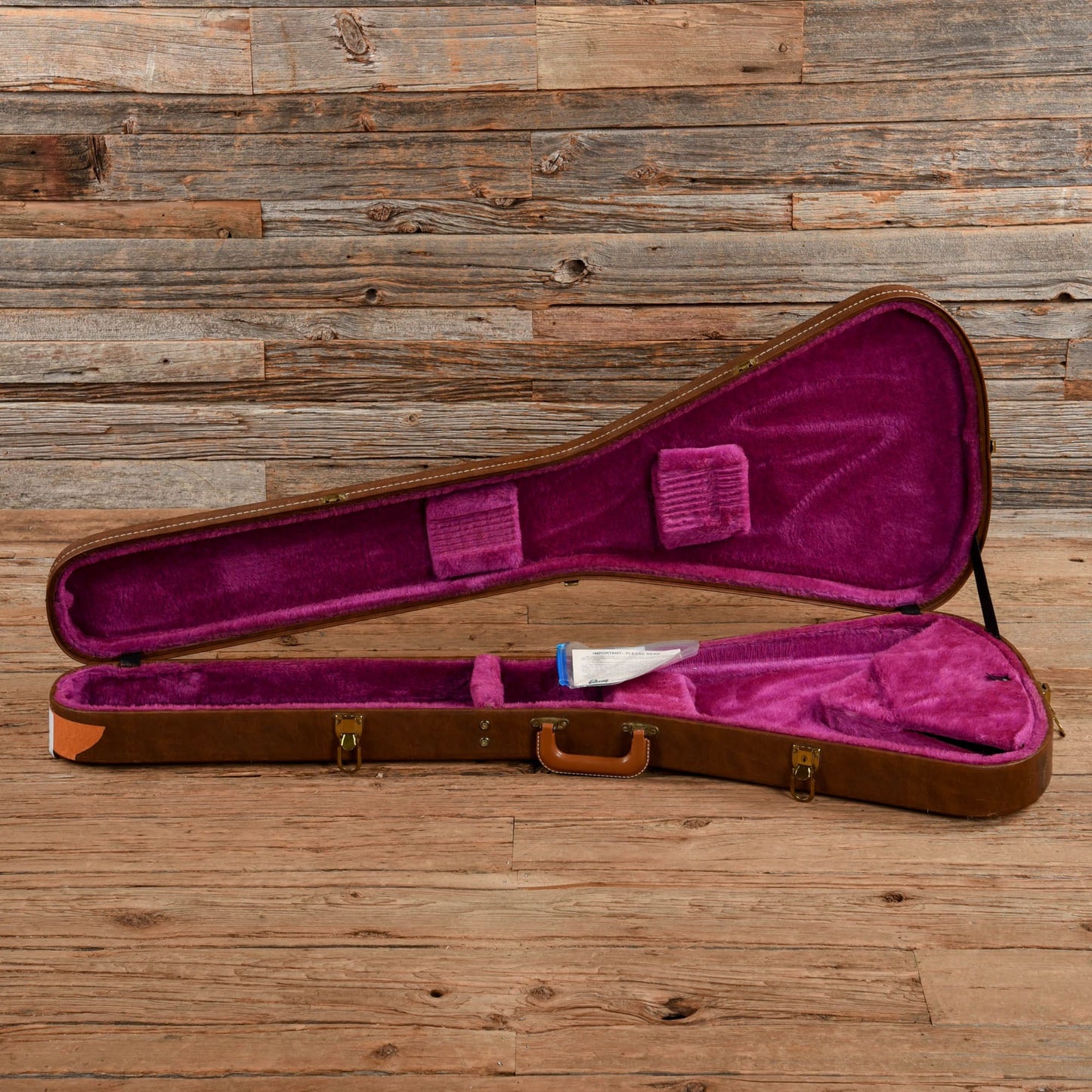 Gibson Heritage Flying V Korina Natural 1982
