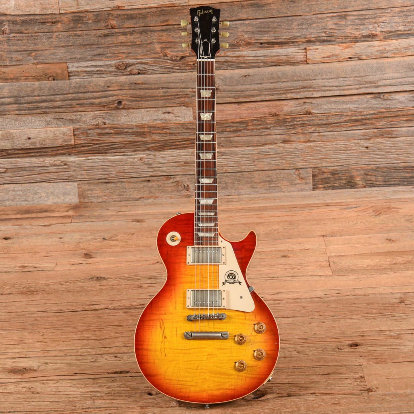 Gibson Les Paul 50th Anniversary '58 Murphy Sunburst - Dave Amato of REO Speedwagon