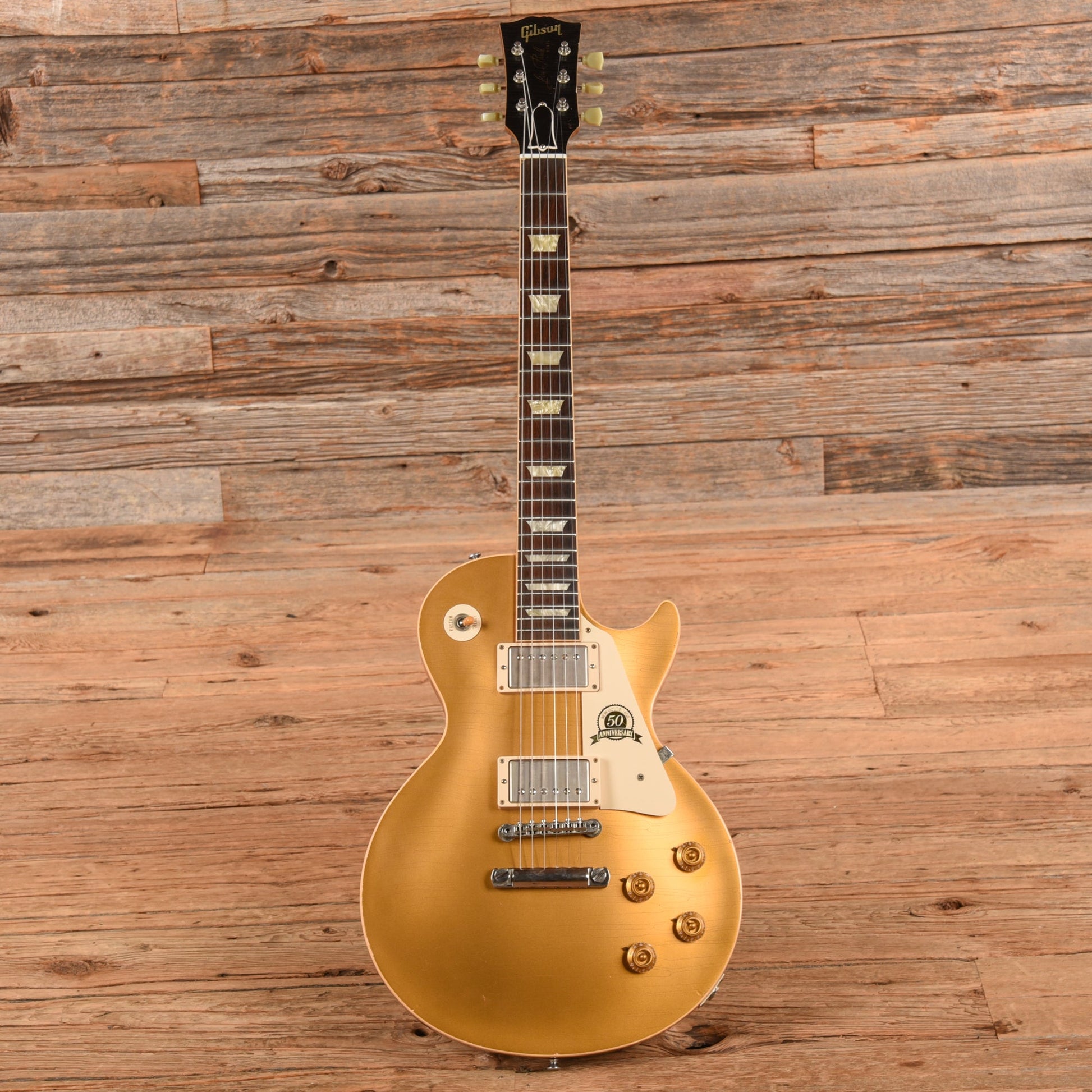 Gibson Les Paul '58 Murphy aged 50th Anniversary Goldtop - Dave Amato of REO Speedwagon
