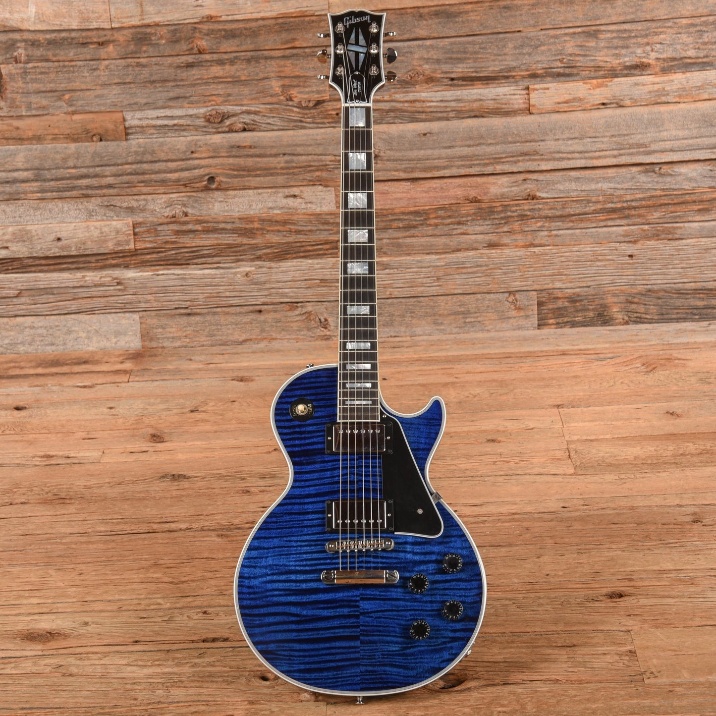 Gibson Les Paul Custom Figured Blue 2024