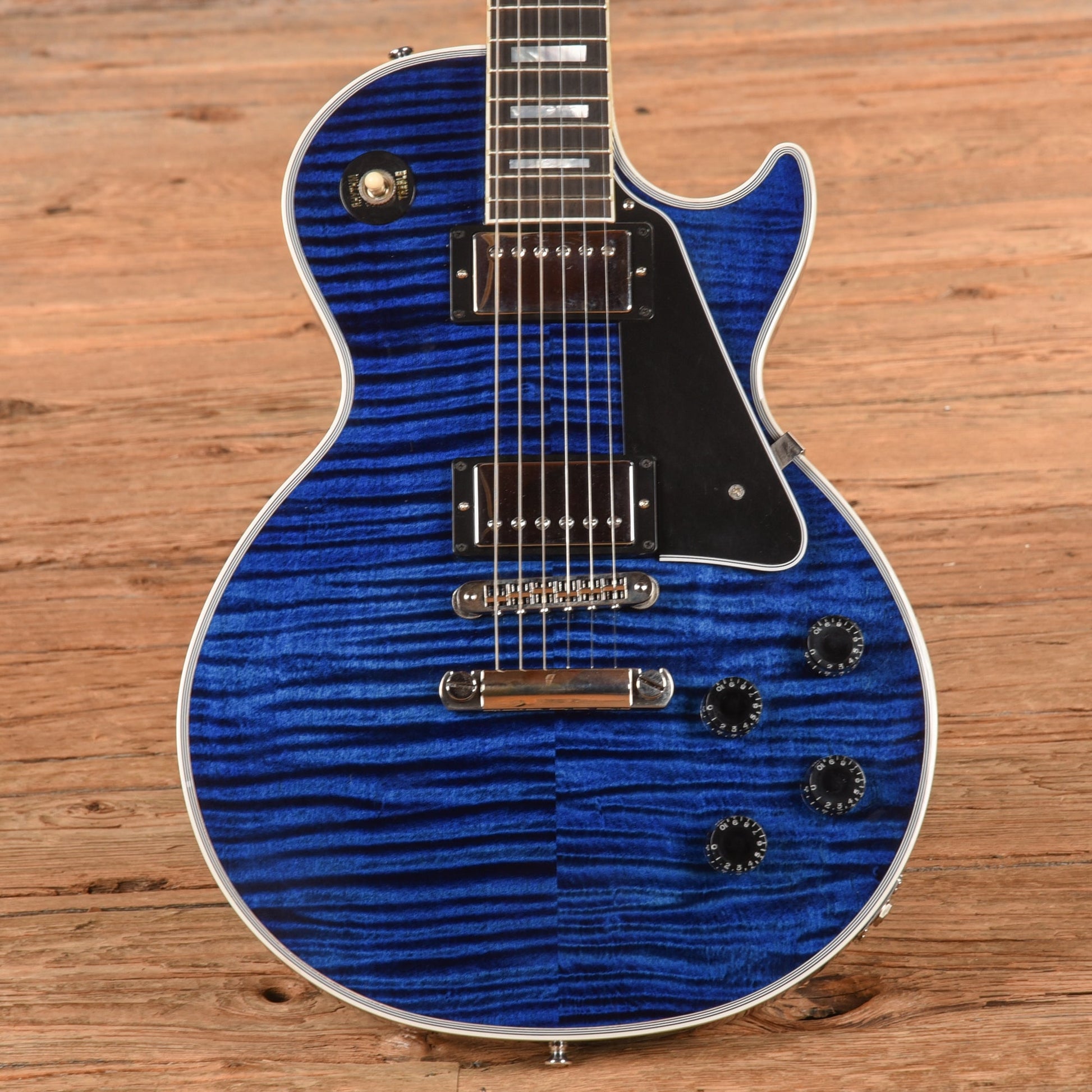 Gibson Les Paul Custom Figured Blue 2024