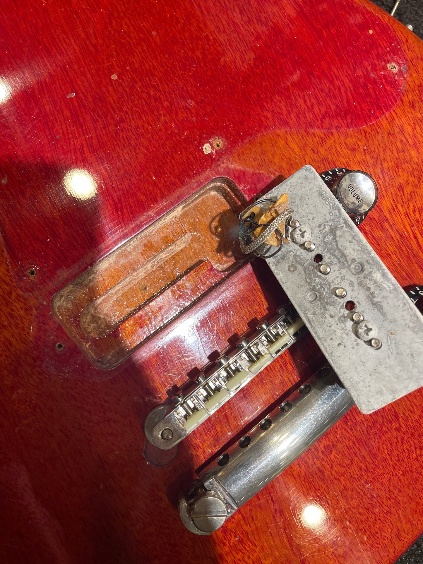 Gibson Les Paul Junior 3/4 Cherry 1961 - Dave Amato of REO Speedwagon