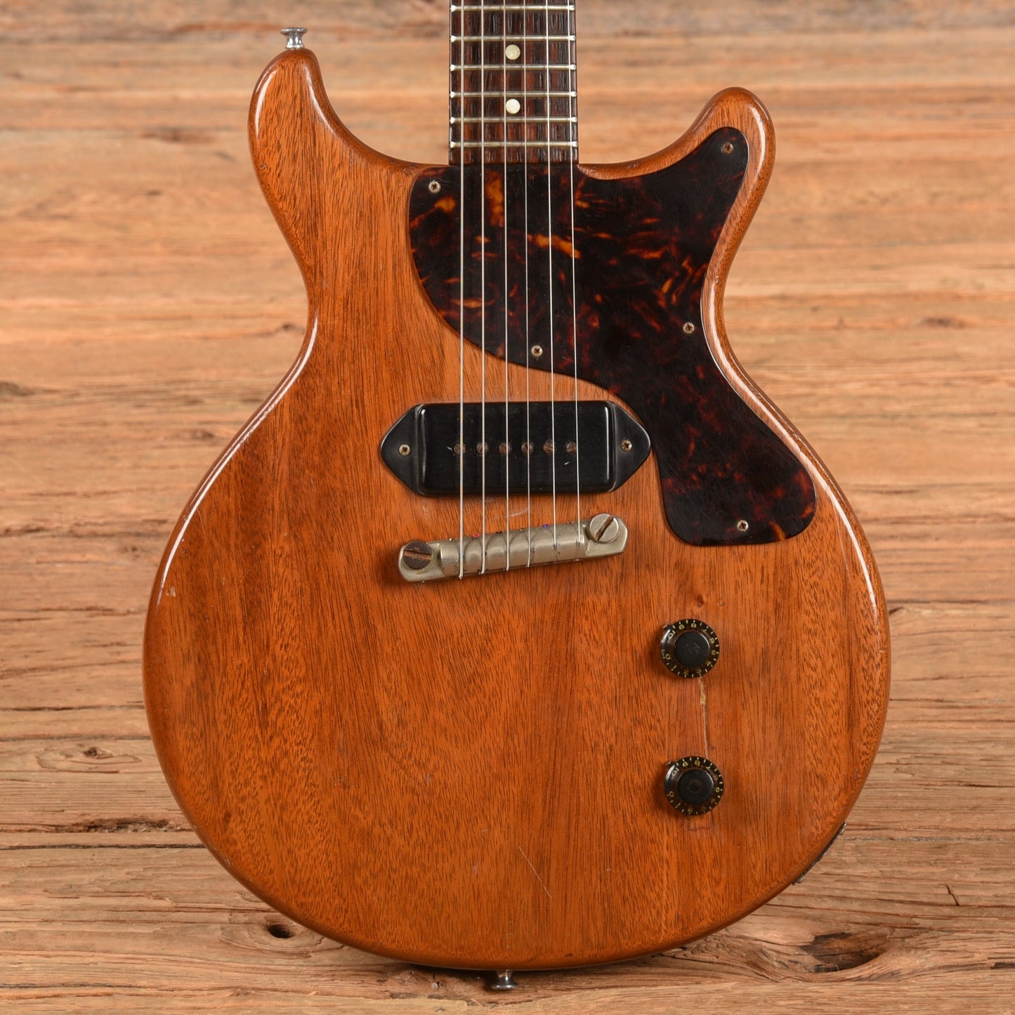 Gibson Les Paul Junior Doublecut Natural Refin 1959